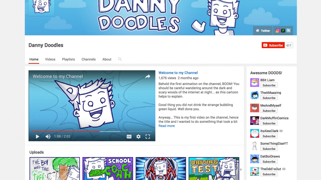 Animation/Animatics Storytelling Youtube Channel - student project