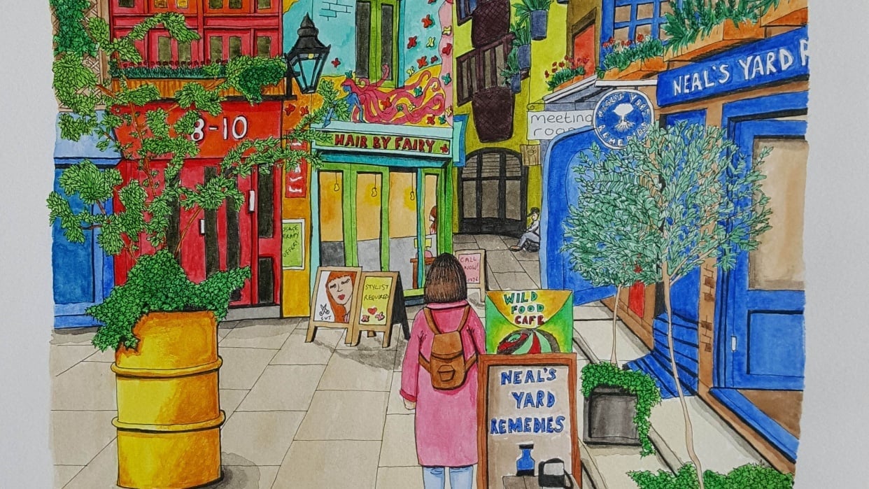 Neal's Yard, London - student project