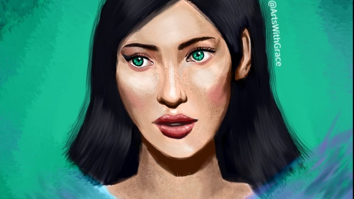 Then vs. Now drawing - student project