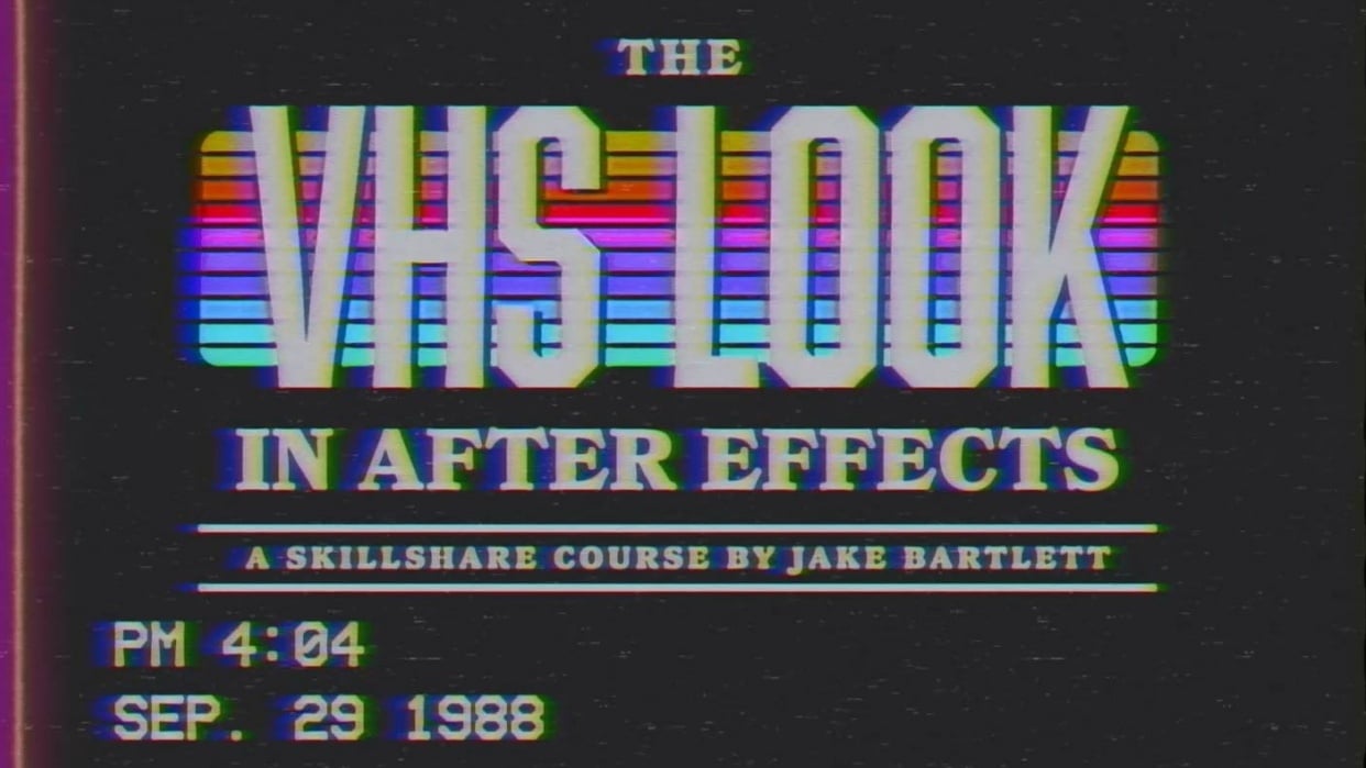 VHS Look (SAMPLE PROJECT) - student project