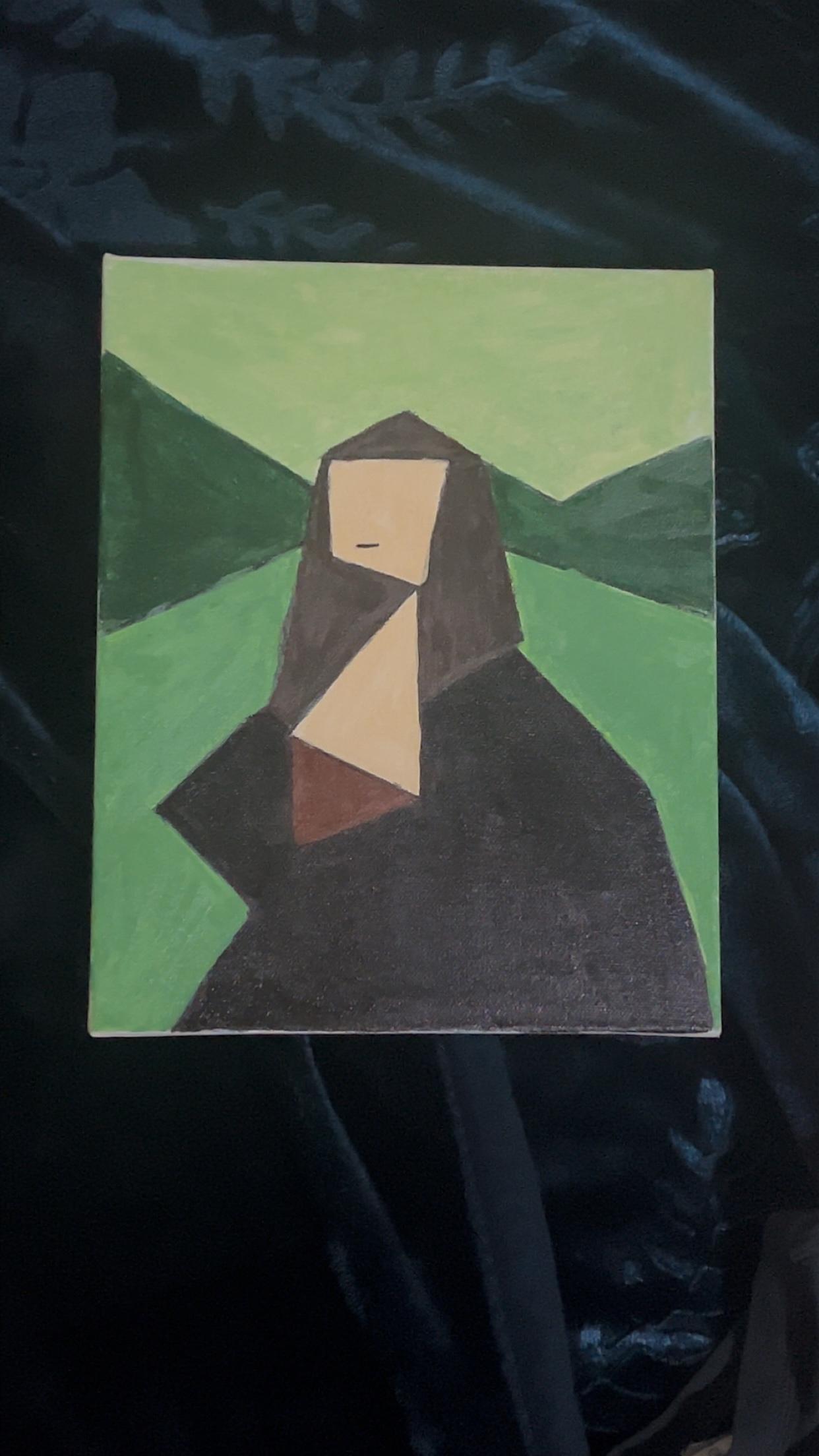 Mona Lisa (Simplified) - image 1 - student project