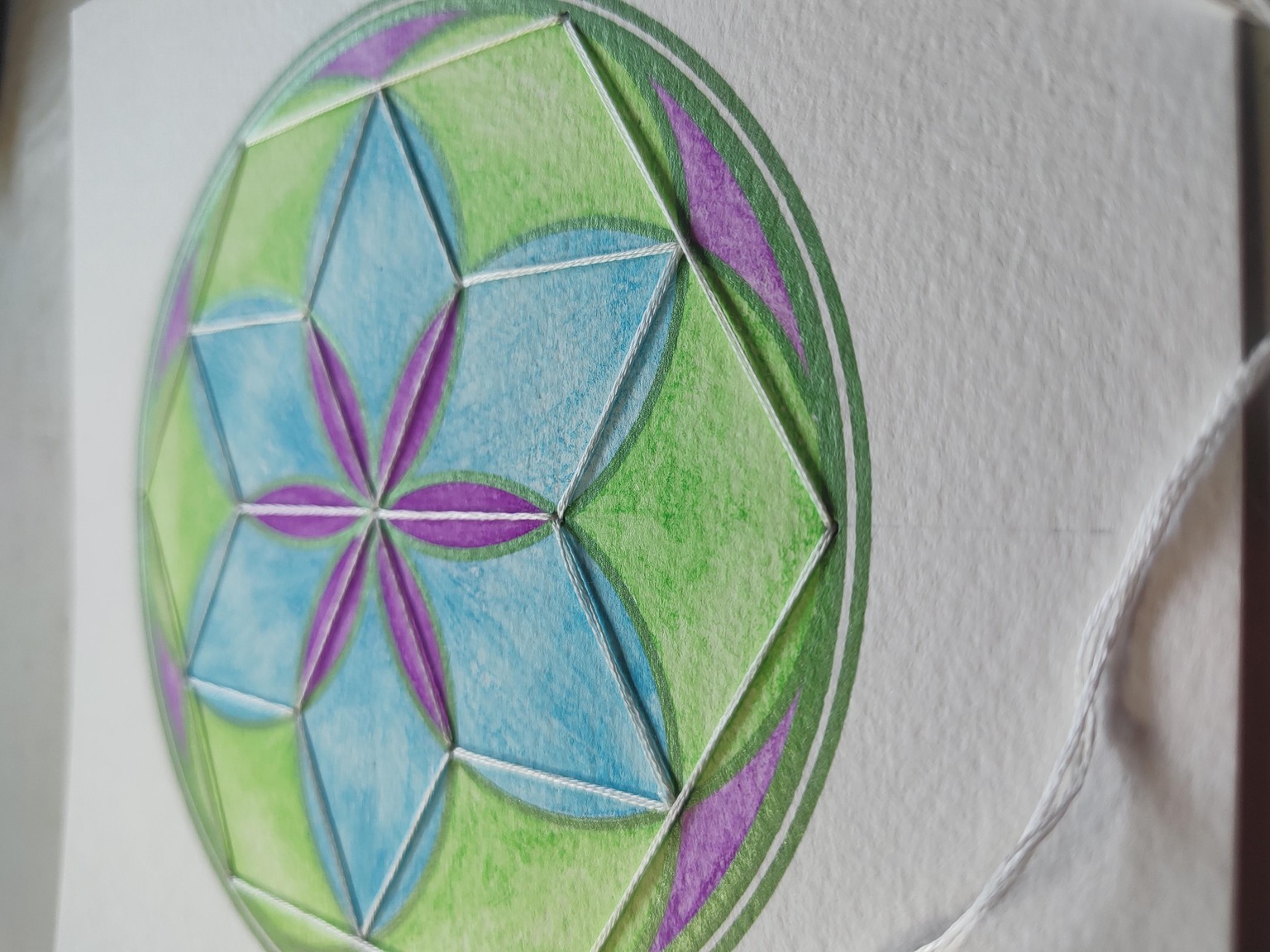 Watercolor and Embroidery - image 6 - student project