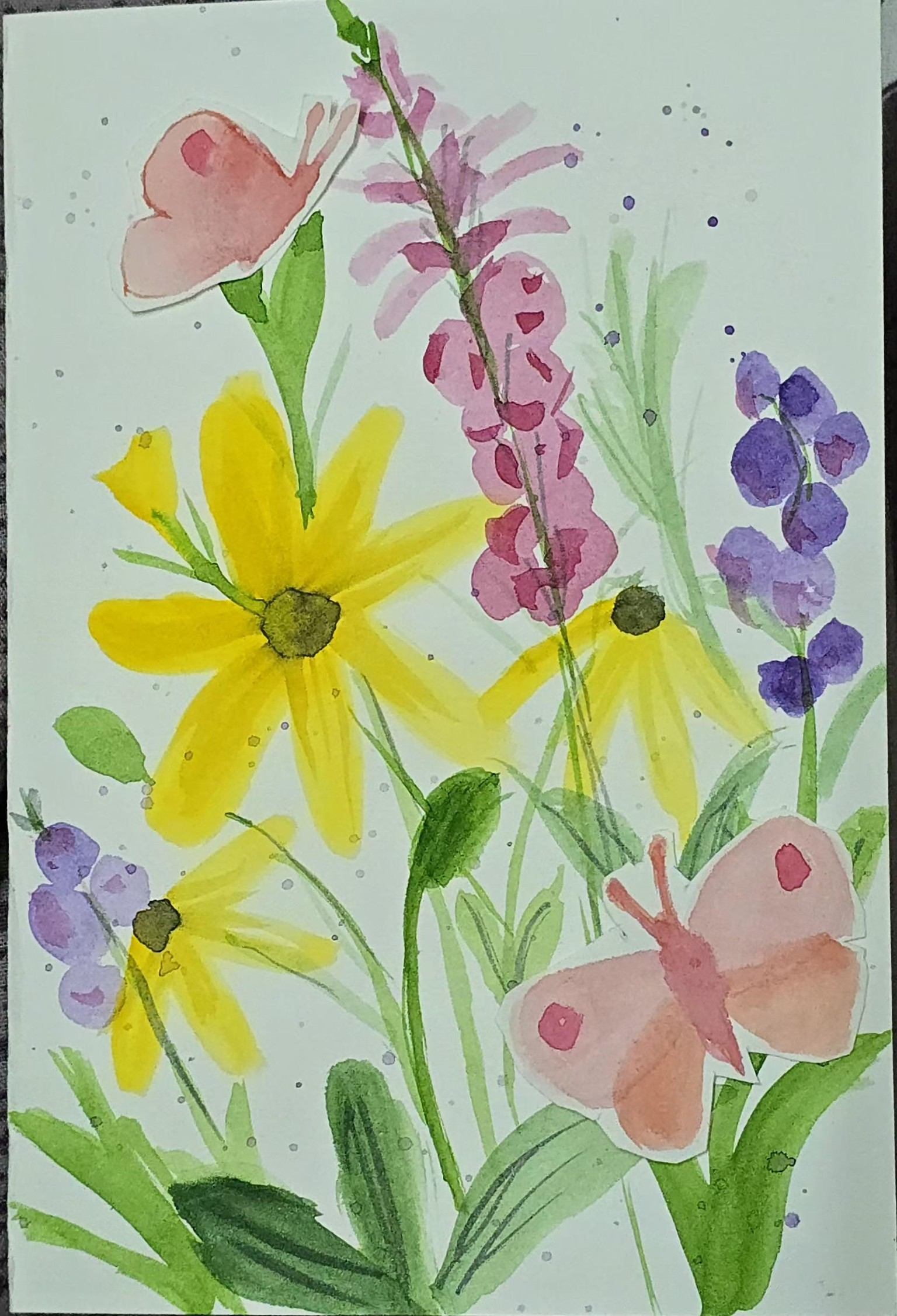 Wildflower cards - image 7 - student project