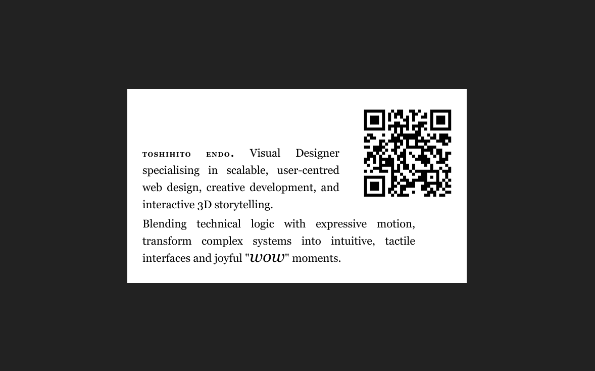 Three projects: business cards, description texts, customising typefrace - image 2 - student project