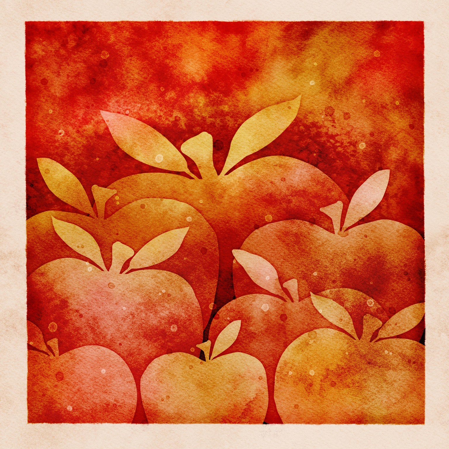 Advanced negative watercolor - image 2 - student project