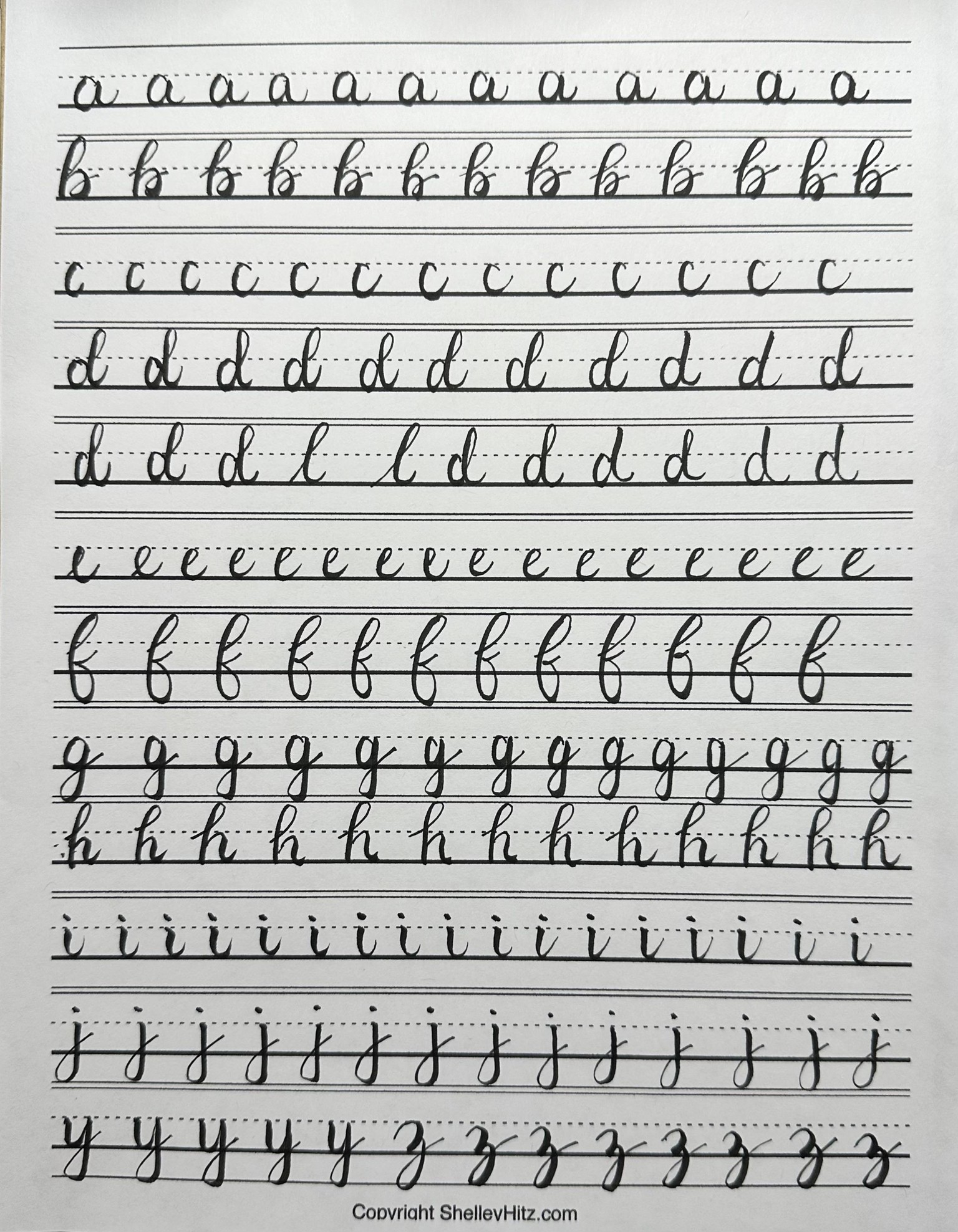 Brush Lettering Practice - image 2 - student project