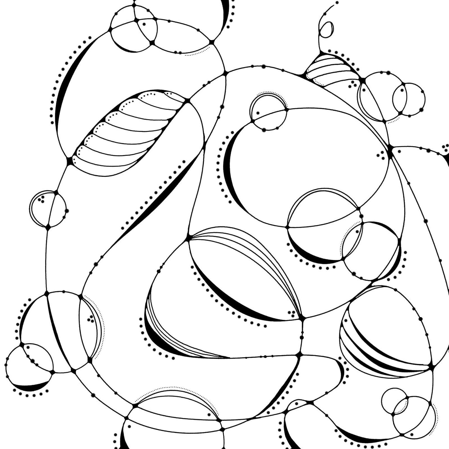Neurographic art - image 2 - student project