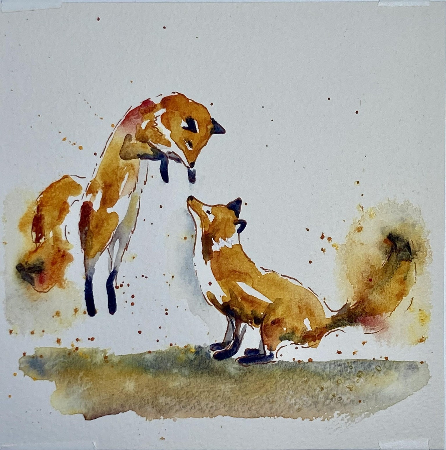 Playful Foxes - image 2 - student project