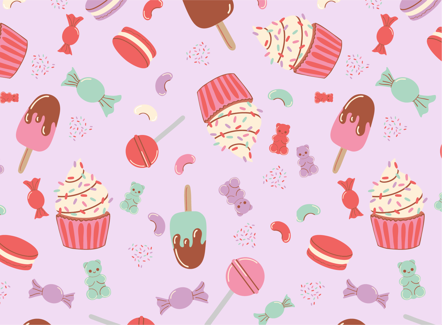 Candy Shop Pattern - image 1 - student project