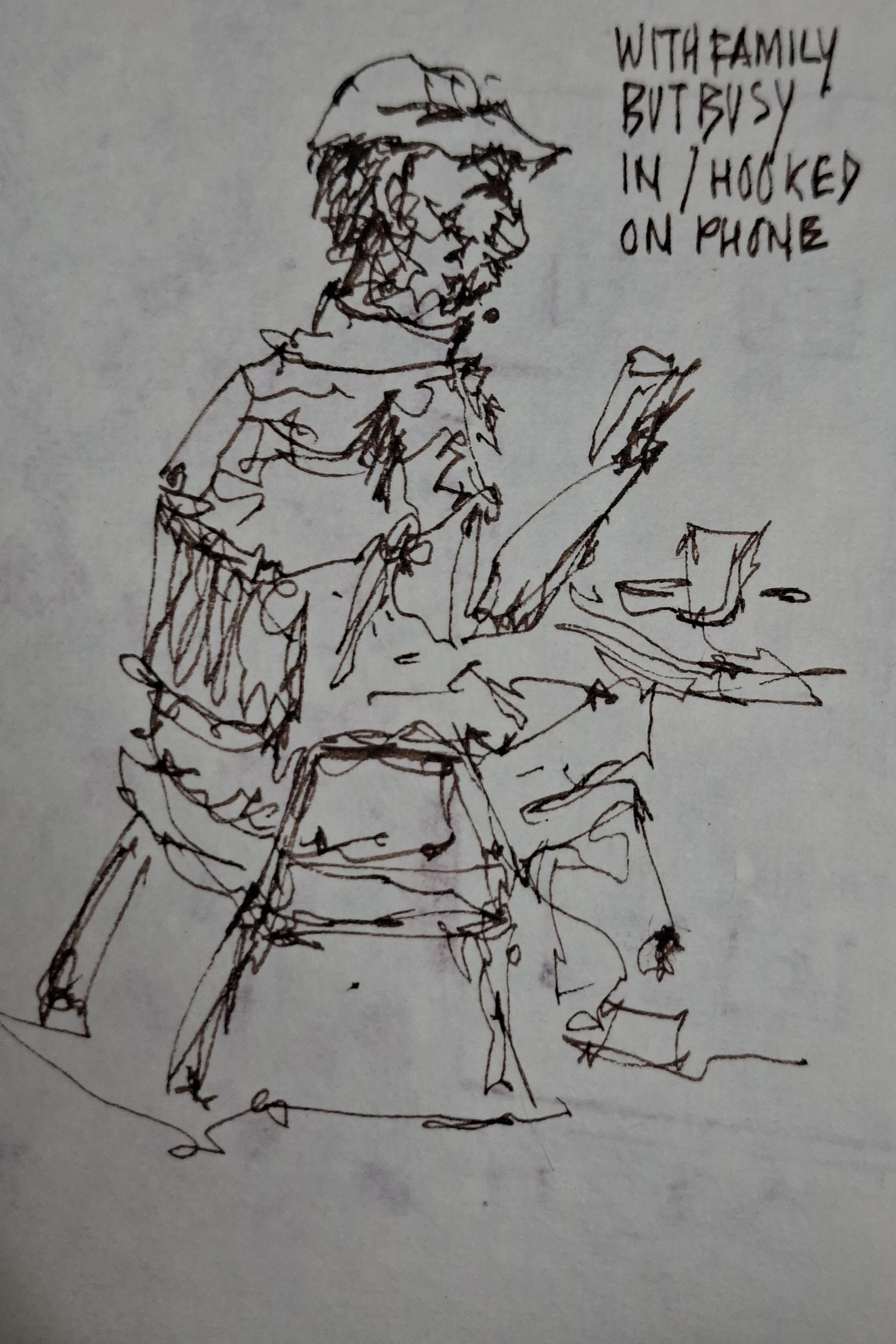 On spot sketching while travelling or waiting for keys, some with water colors - image 1 - student project