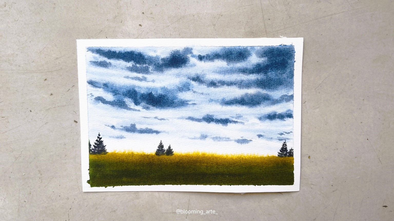 Stop Overworking — Minimalistic Landscapes - image 11 - student project