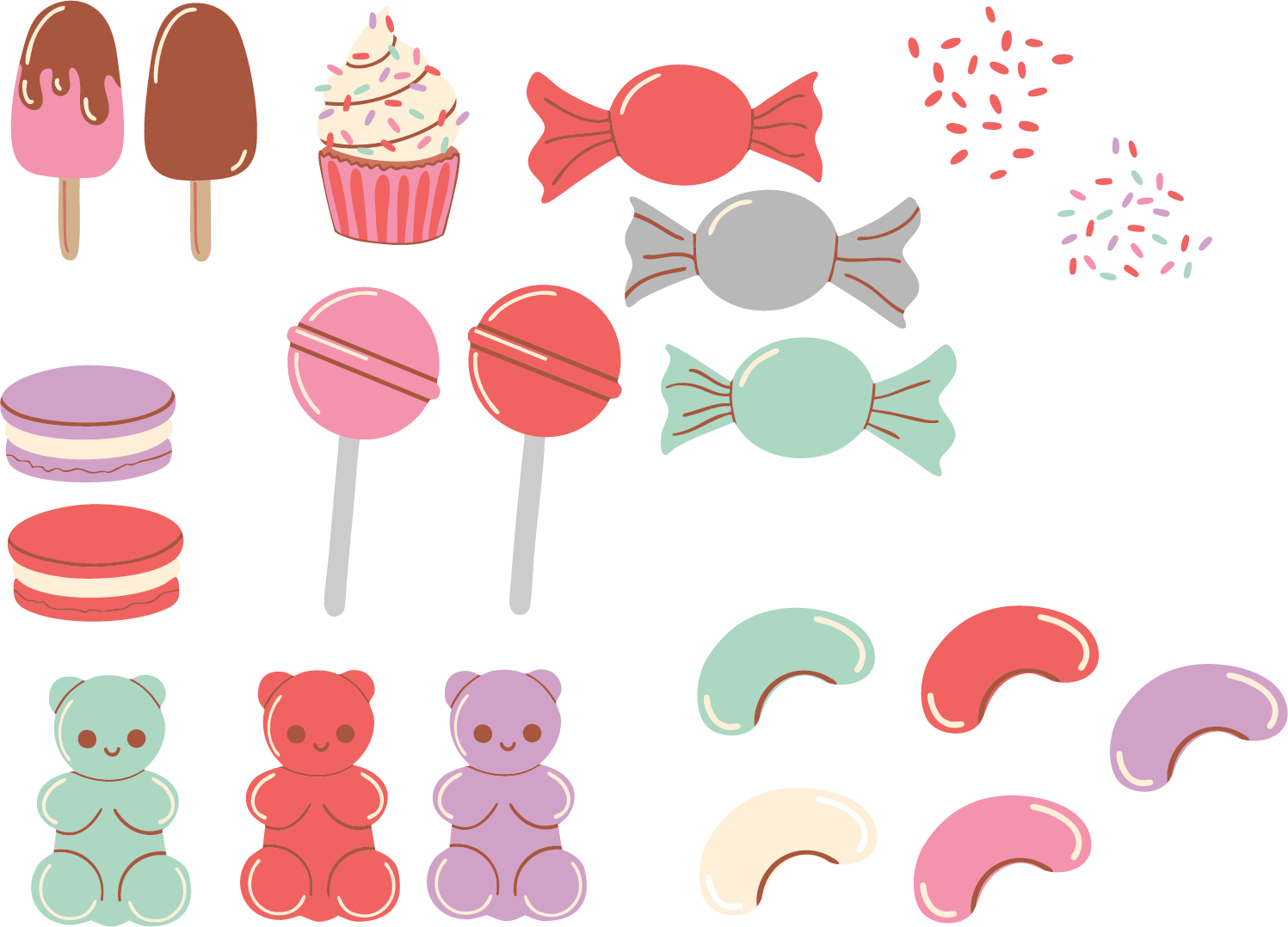 Candy Shop Pattern - image 2 - student project