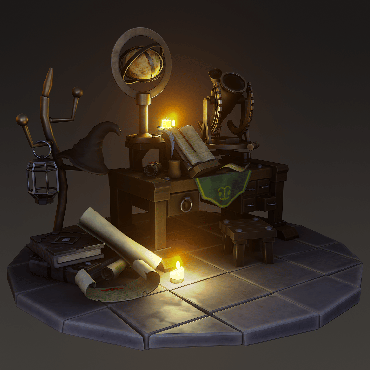 Lighting & Compositing in Blender! - image 7 - student project
