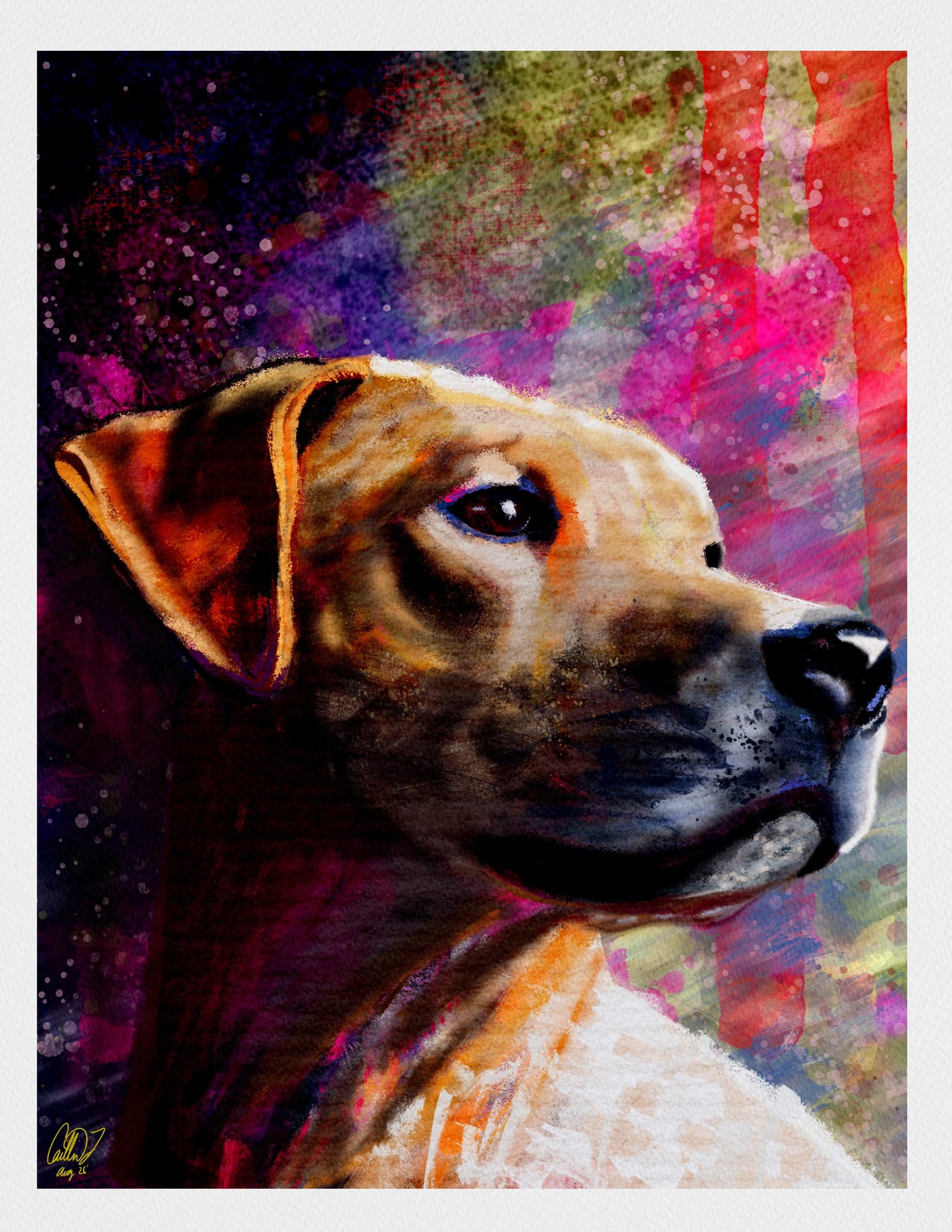 Abstract Dog - image 1 - student project