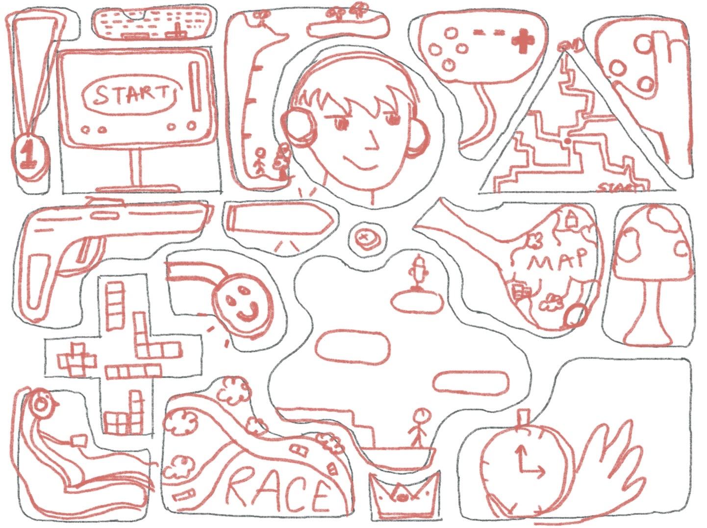 Final Illustration: Gaming - image 1 - student project