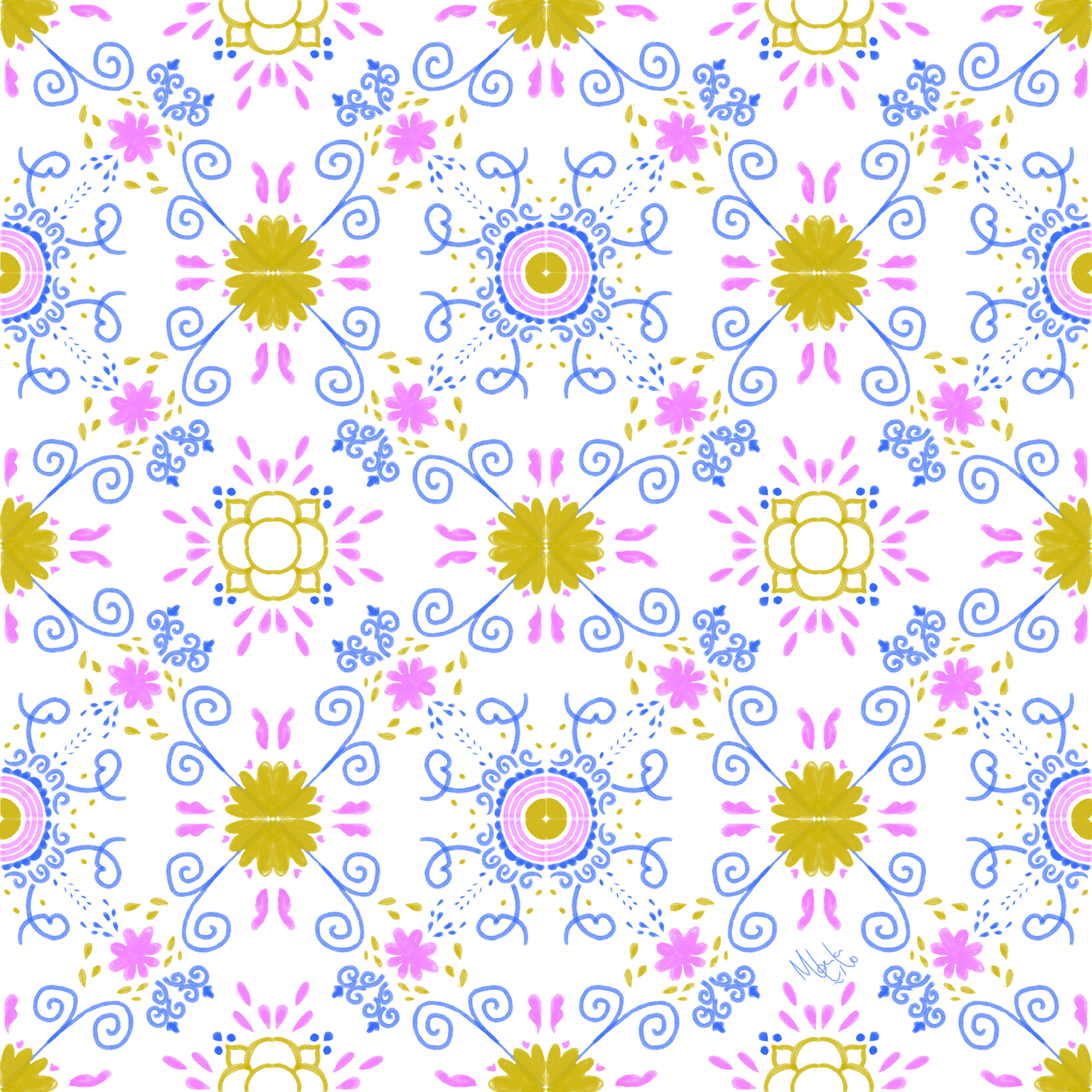 Mindful Azulejo drawing - image 6 - student project