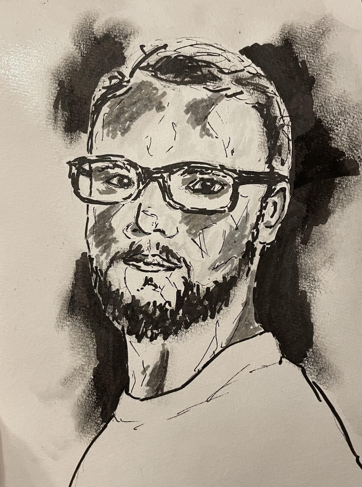 Sketching a portrait in 4 steps - image 2 - student project