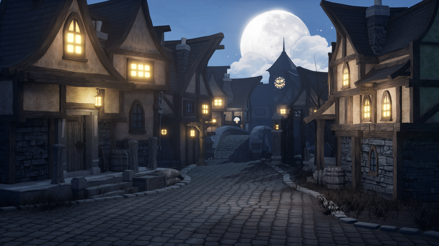 Haunted Village - image 1 - student project