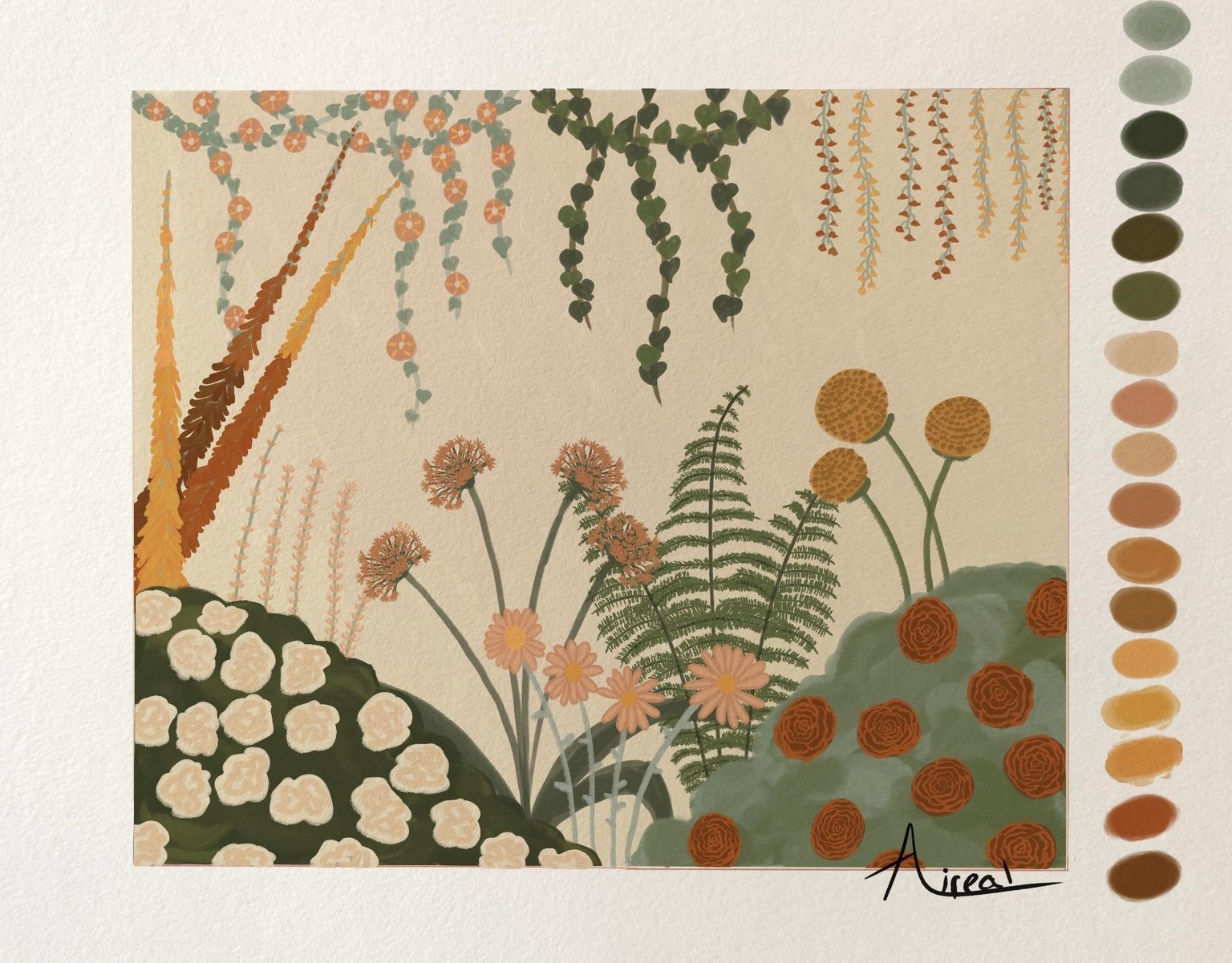 Botanical illustration - image 1 - student project
