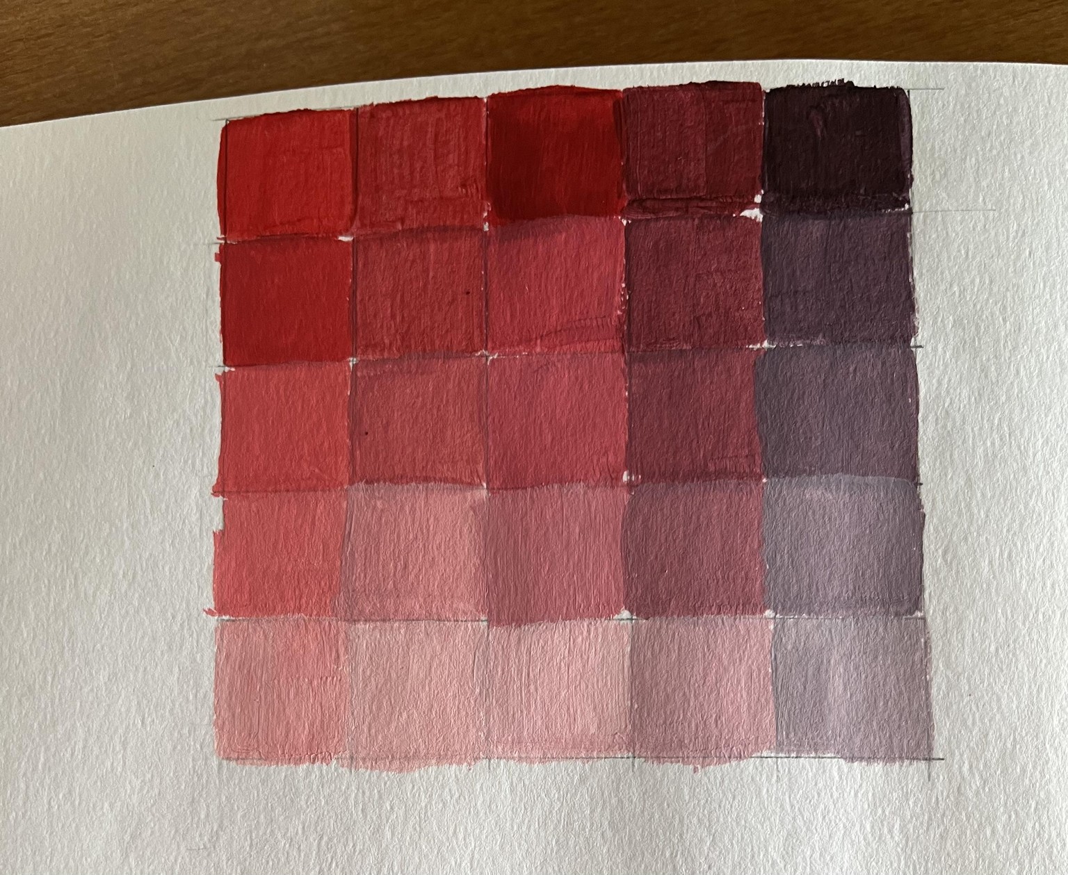 Exploring colour with acrylics - image 10 - student project