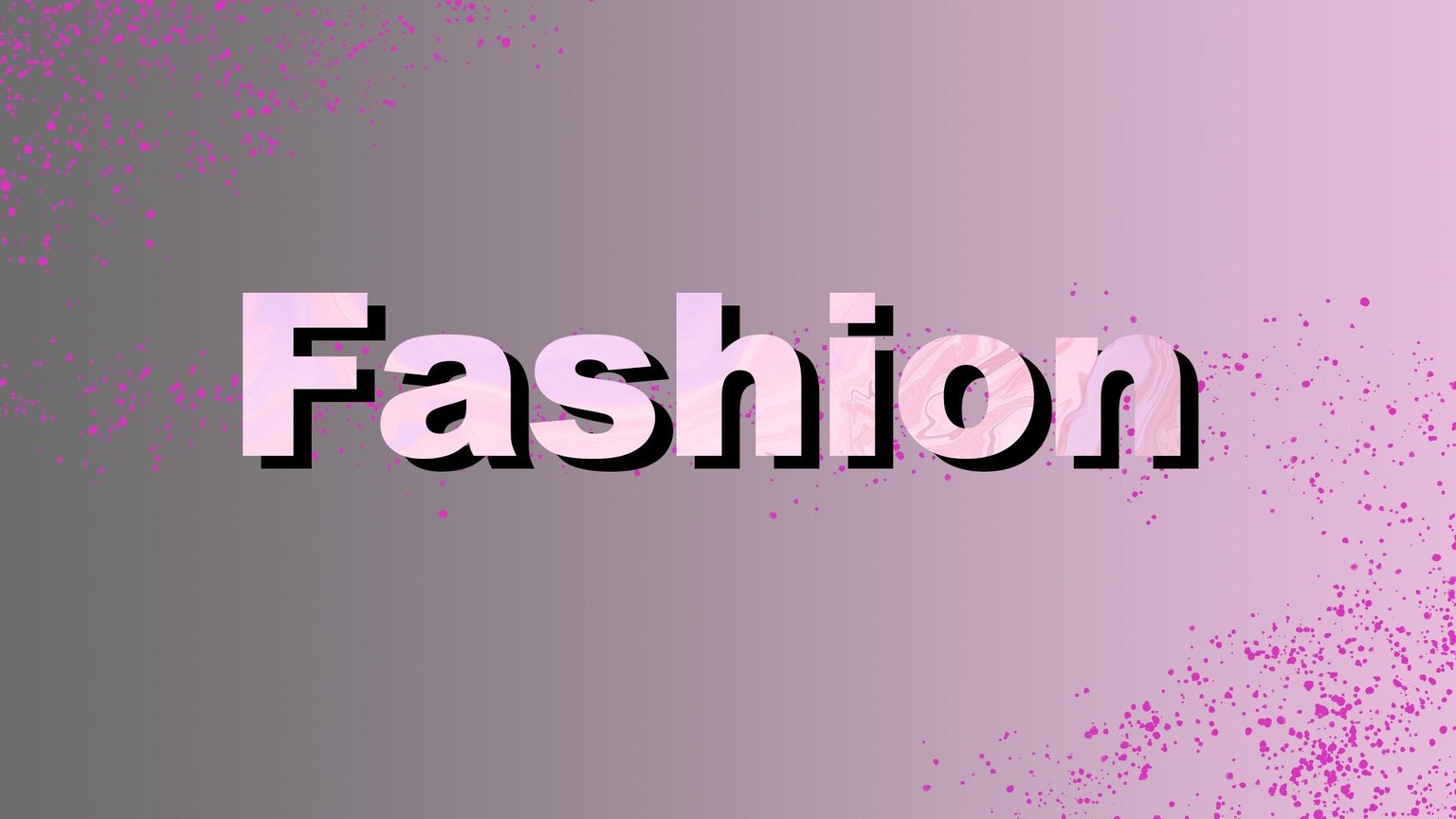 Fashion Schriftzug - image 1 - student project