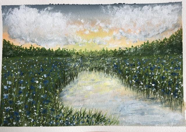 Sunset Glow and Peaceful Landscapes - image 1 - student project