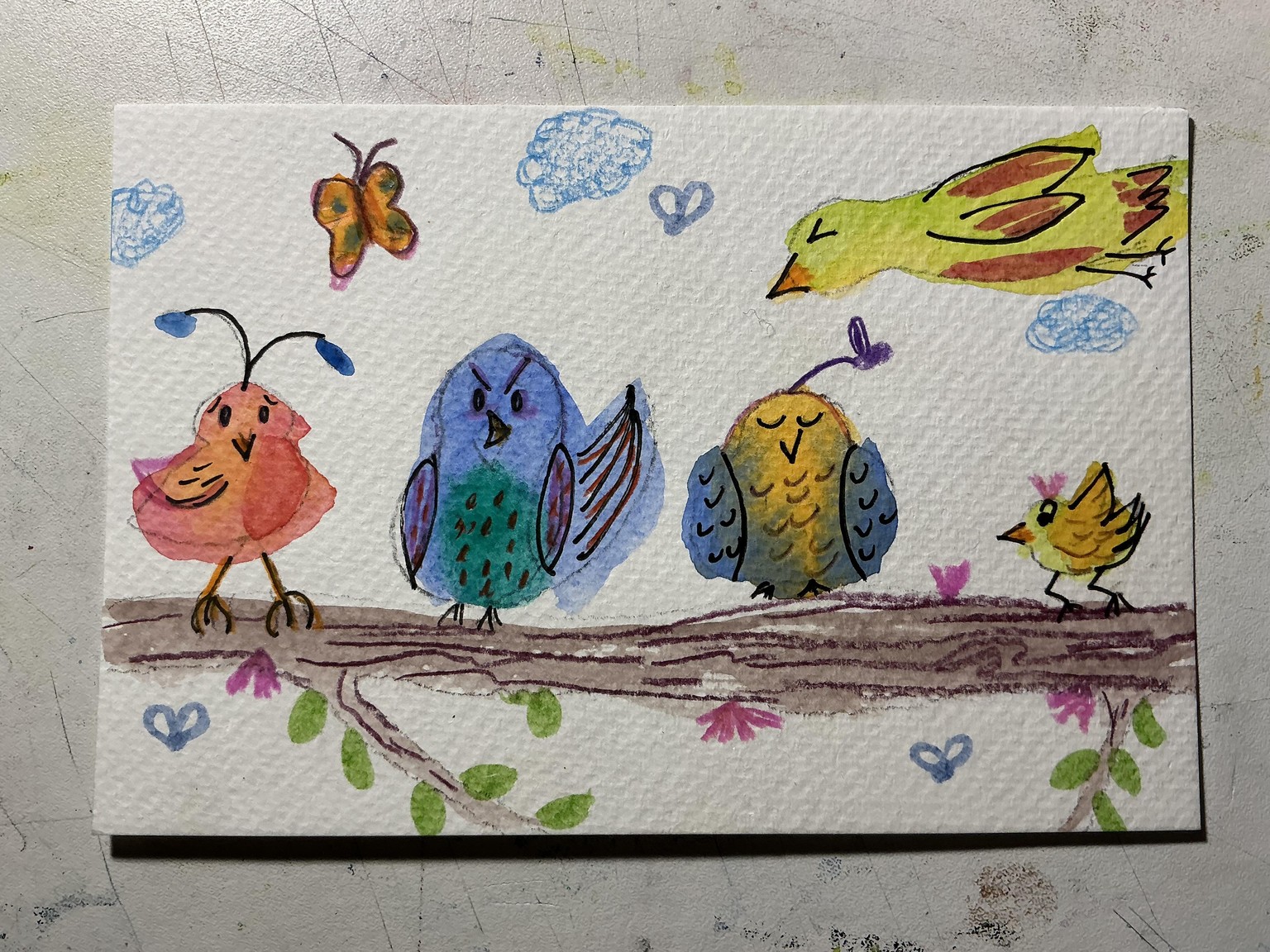 A bird neighborhood - image 1 - student project