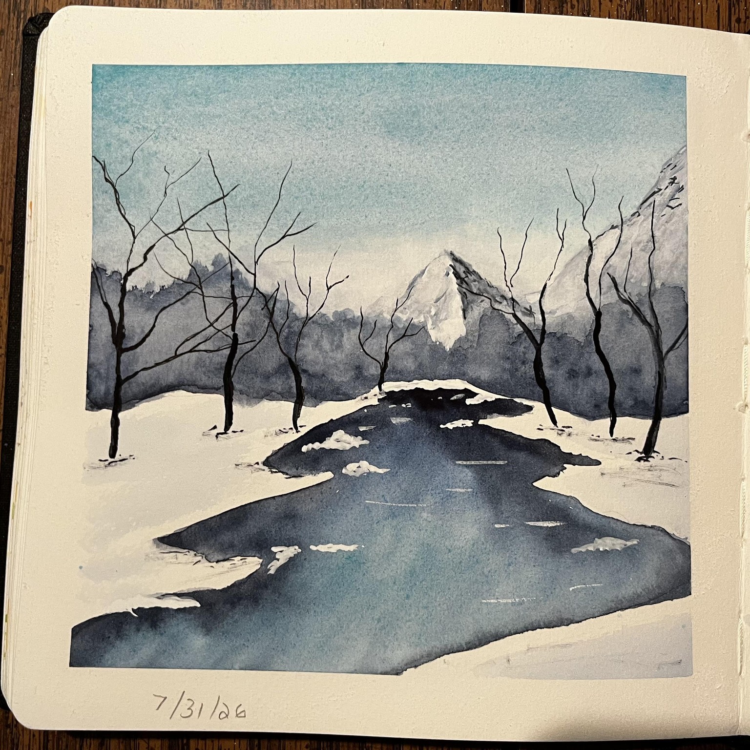 Seasons in watercolor - image 13 - student project