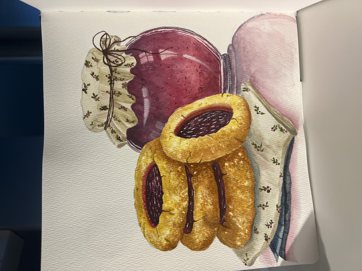 Jam and Thumbprint Cookies - image 1 - student project
