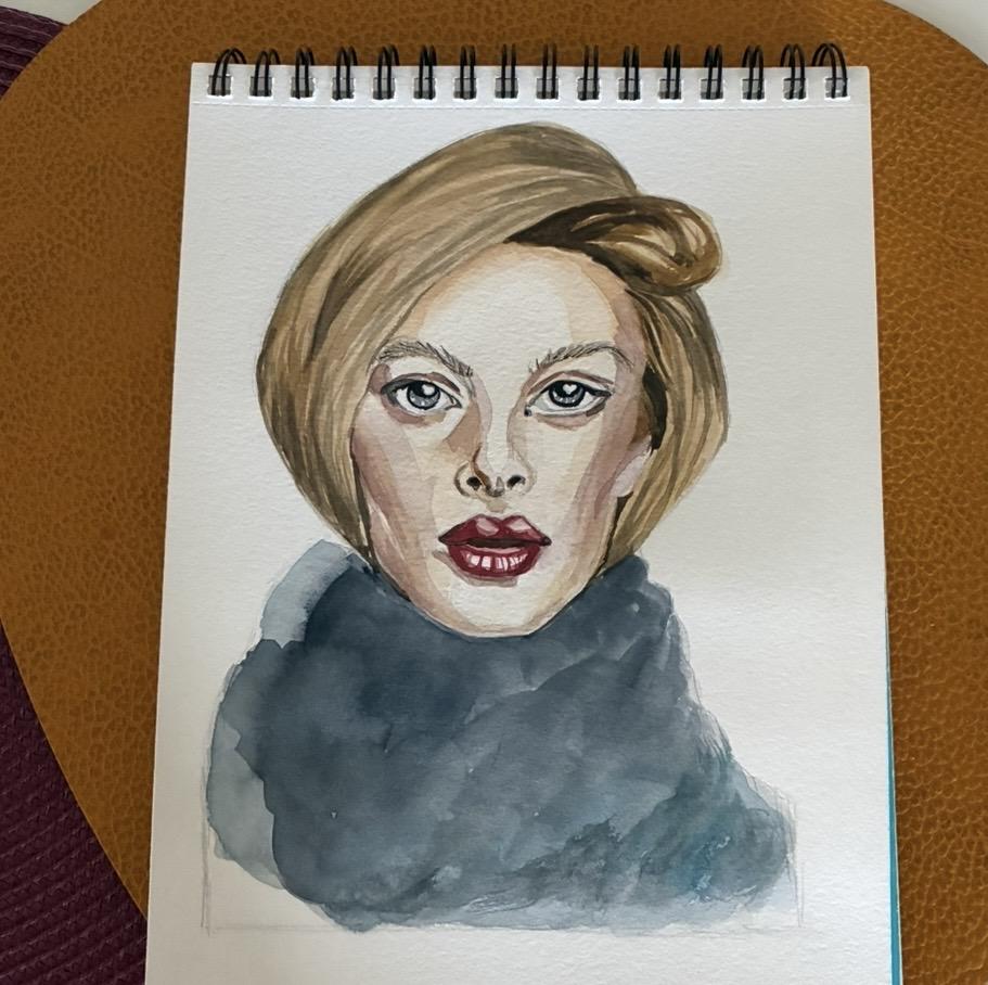 Portrait from a photo - image 1 - student project
