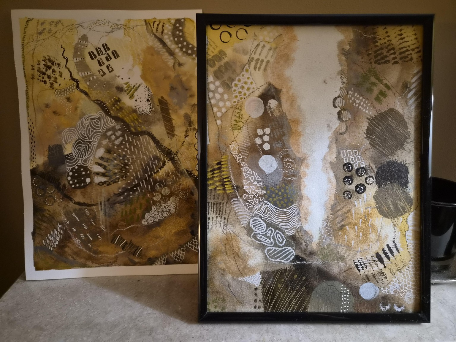 Abstract paintings - image 1 - student project