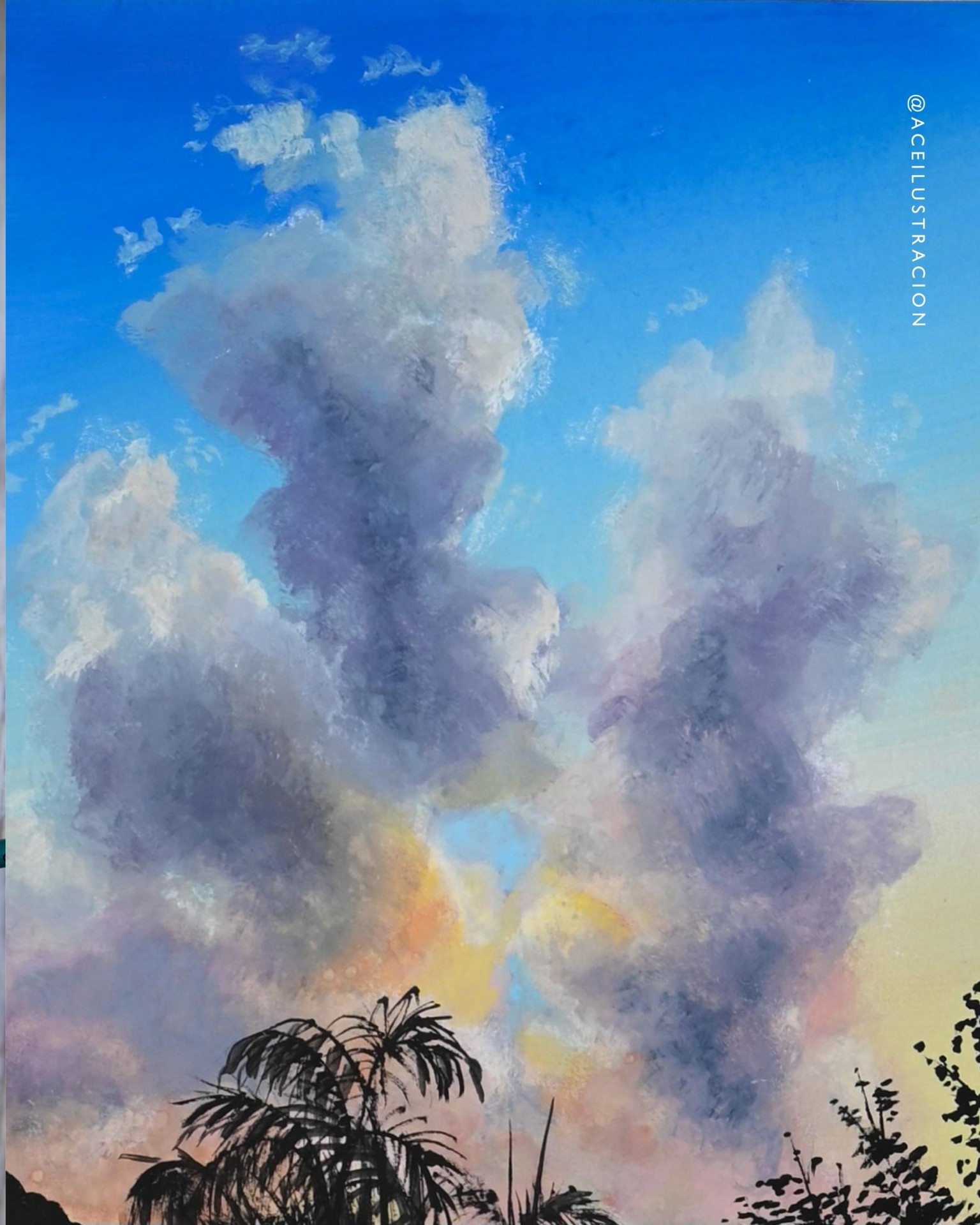 Glowing Clouds - image 2 - student project