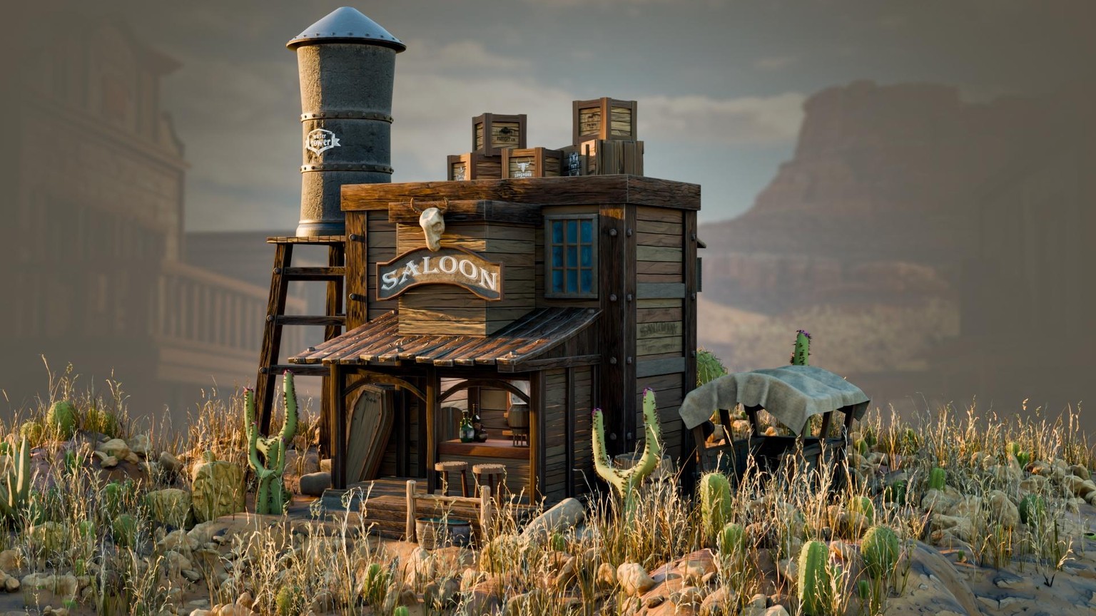 My Wild West Saloon :) - image 2 - student project