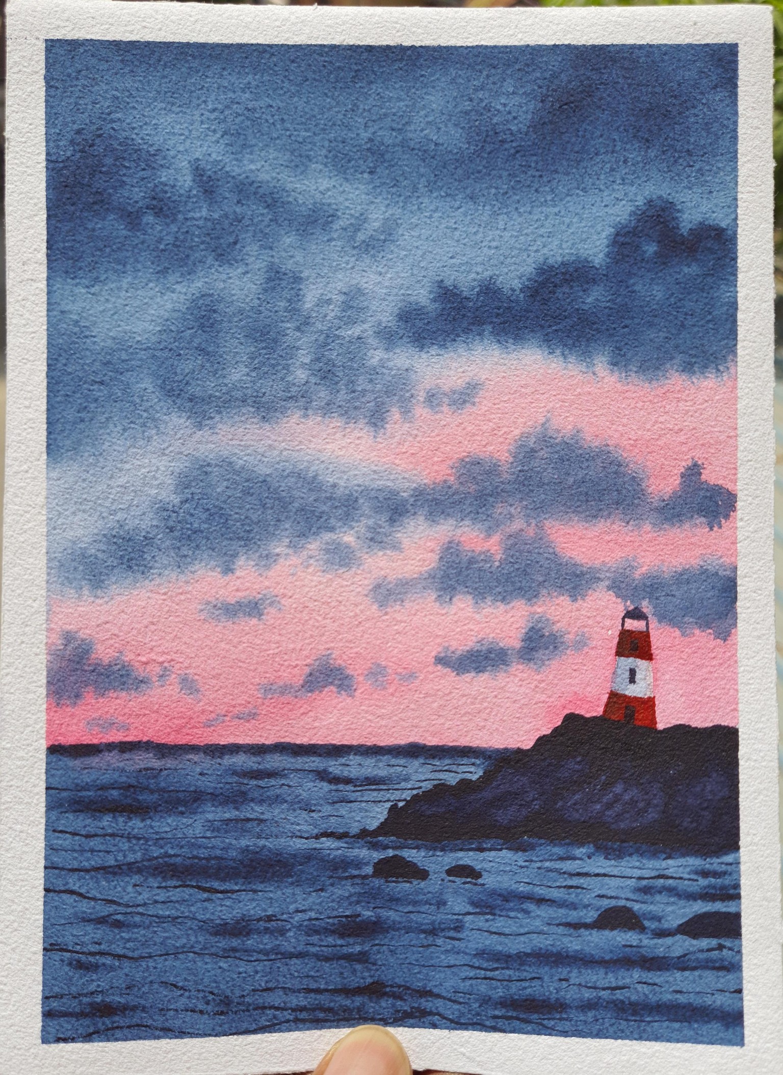 30 Days of Beautiful Watercolor Skies. . !!! - image 14 - student project
