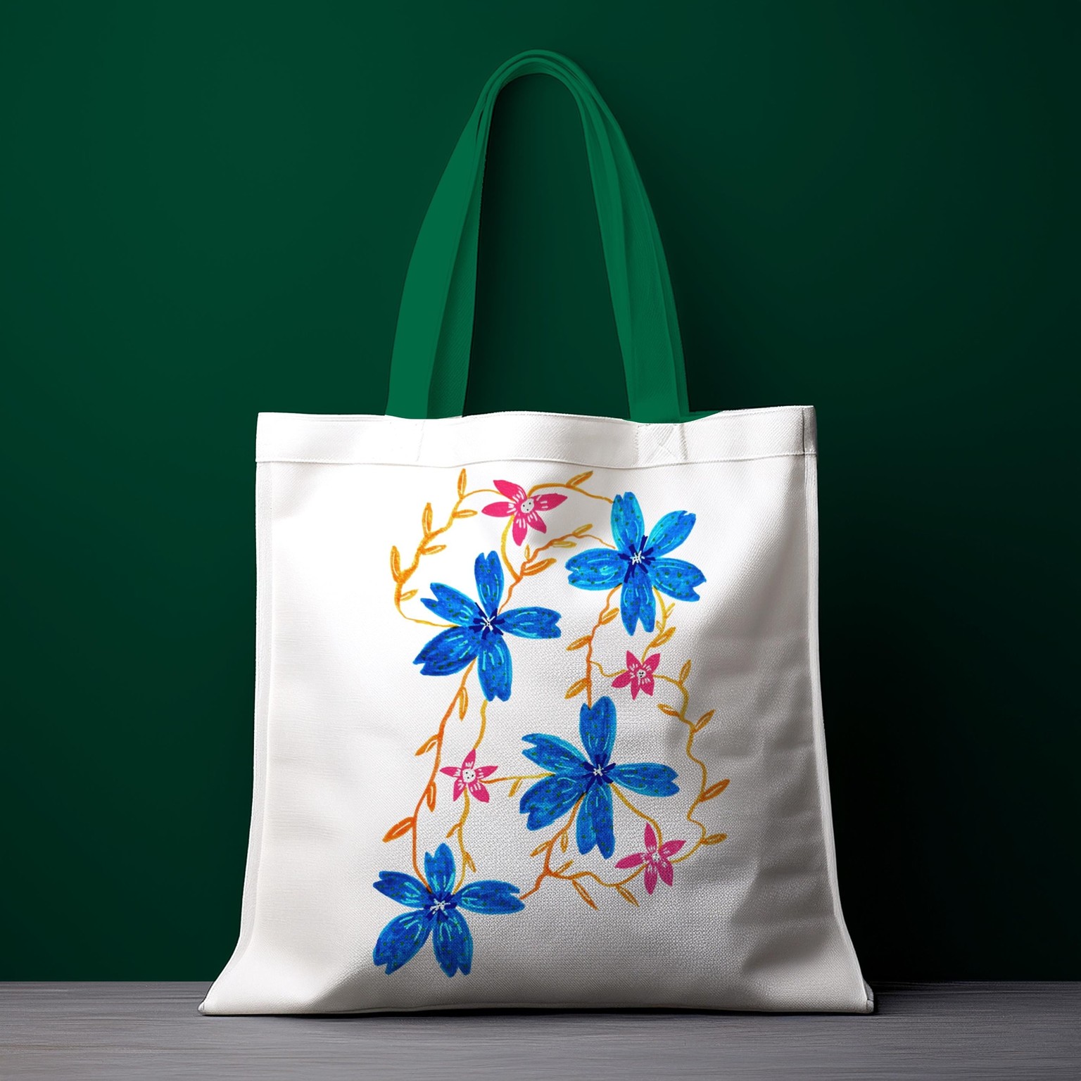 Linum grandiflorum - image 4 - student project