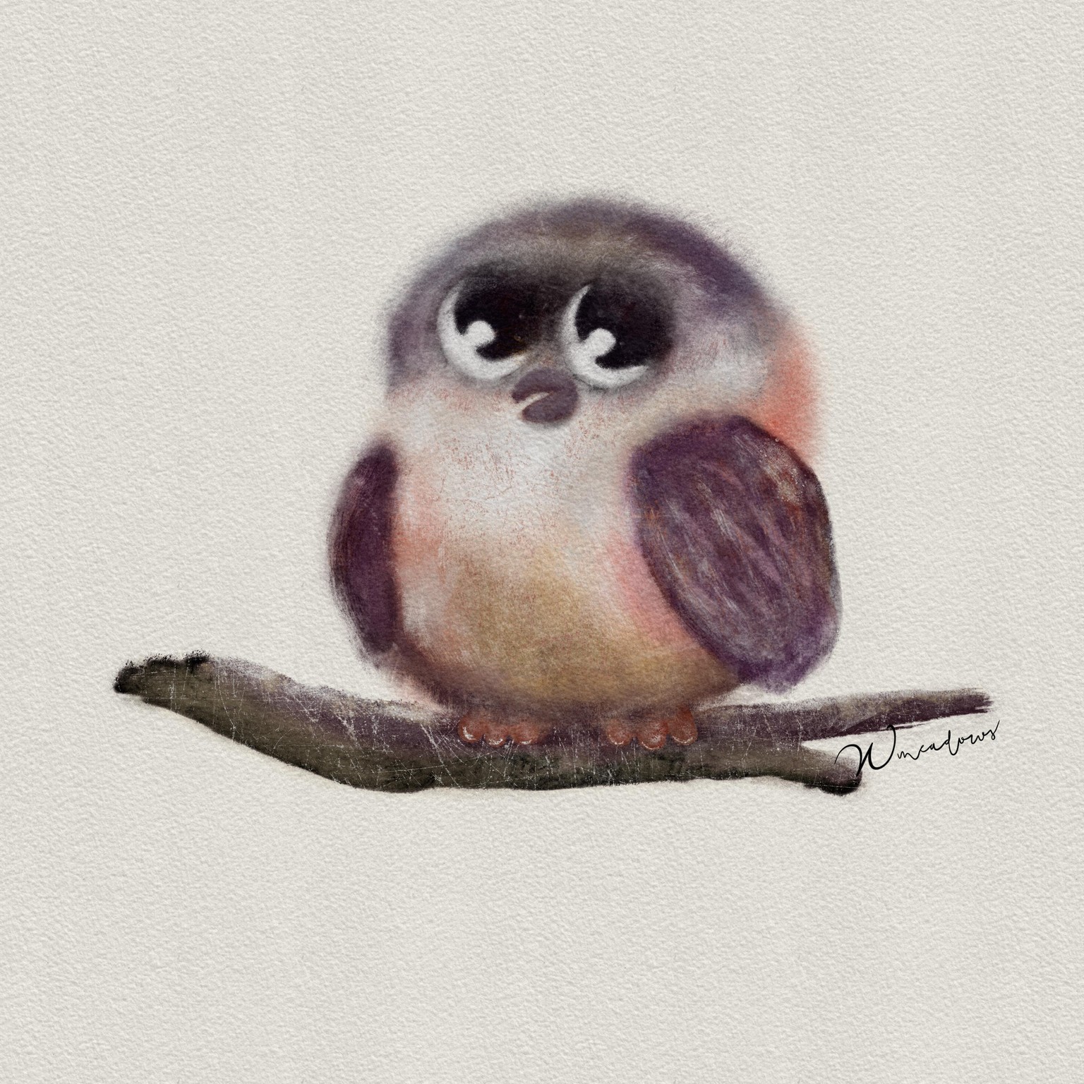 Baby Owl - image 2 - student project