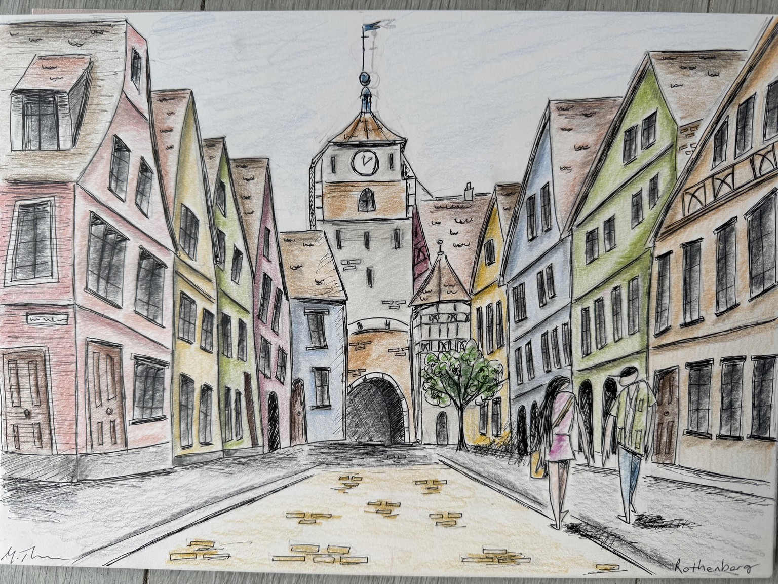 First Urban Sketch - image 2 - student project