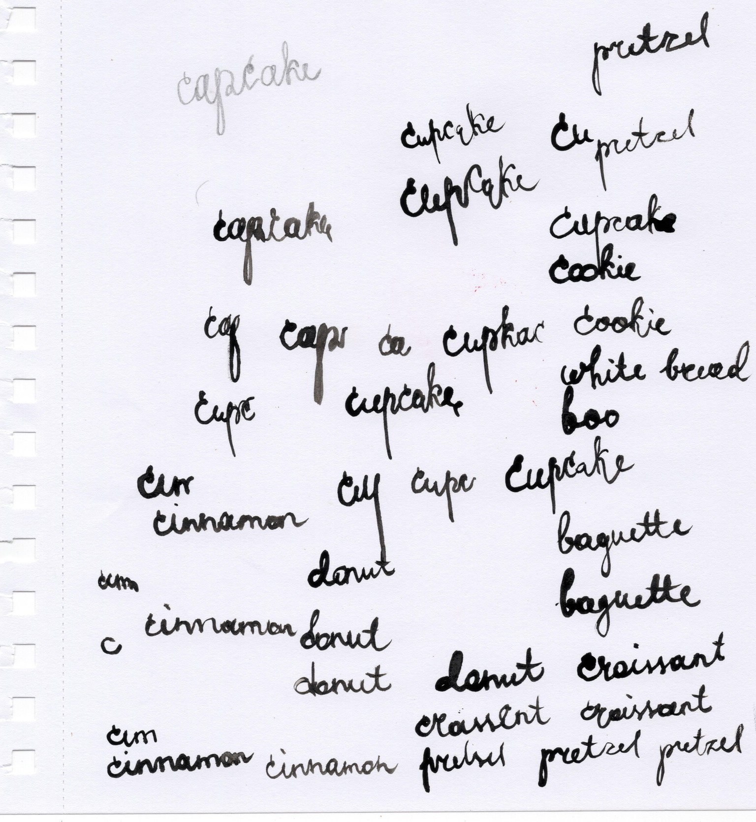 bakery items - image 3 - student project
