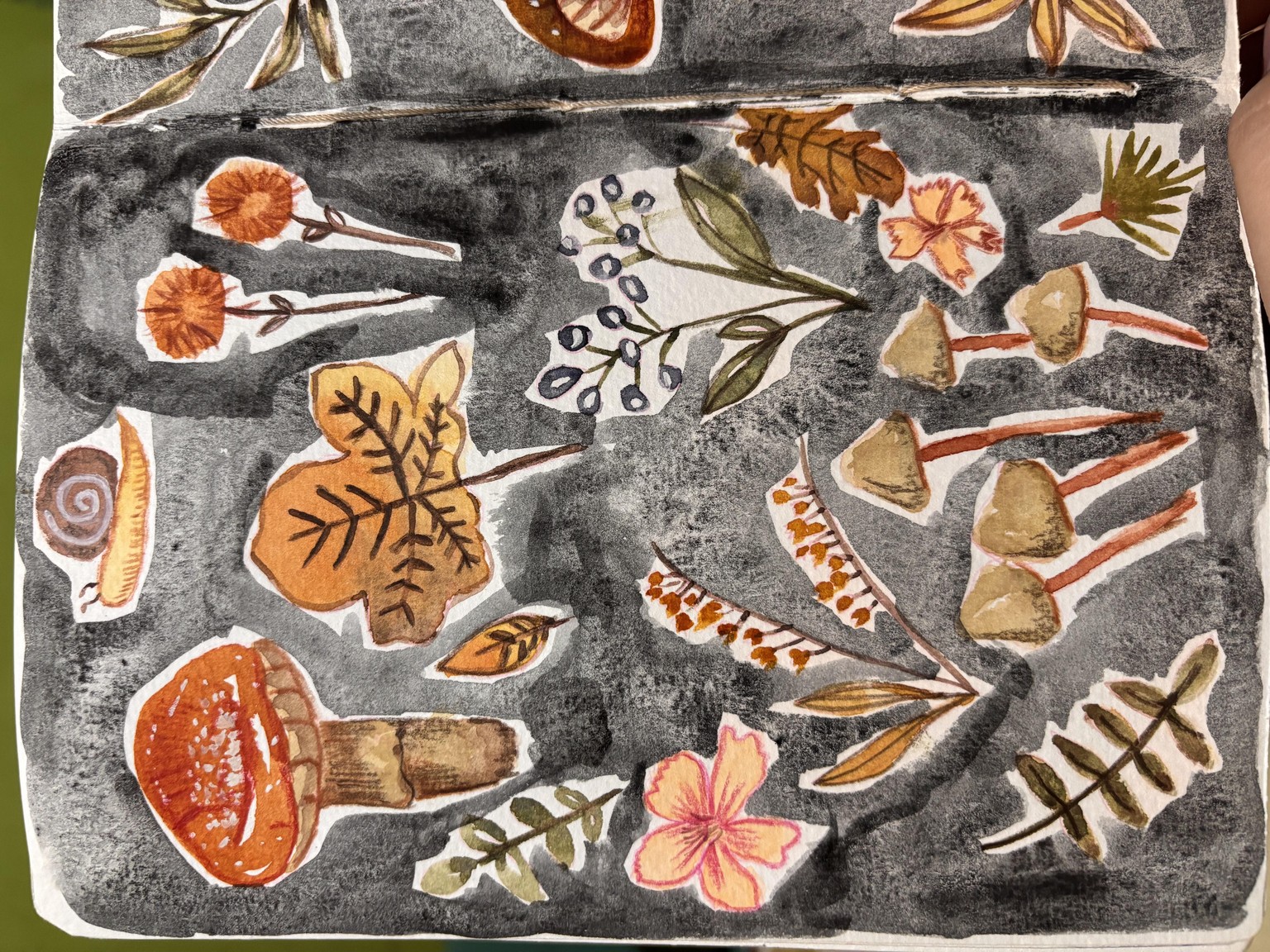 Autumn painting - image 2 - student project