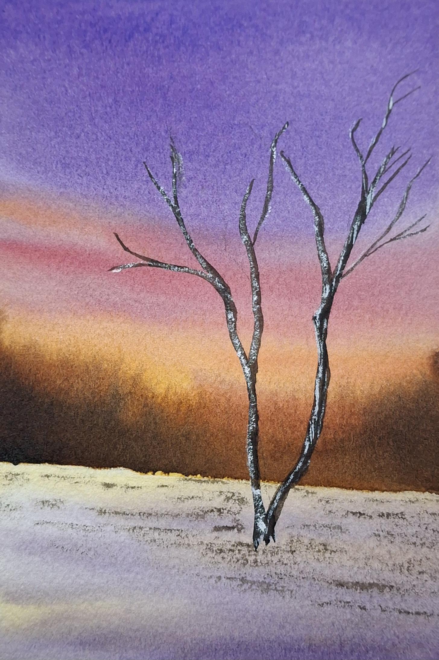 30 Winter Landscapes - image 6 - student project