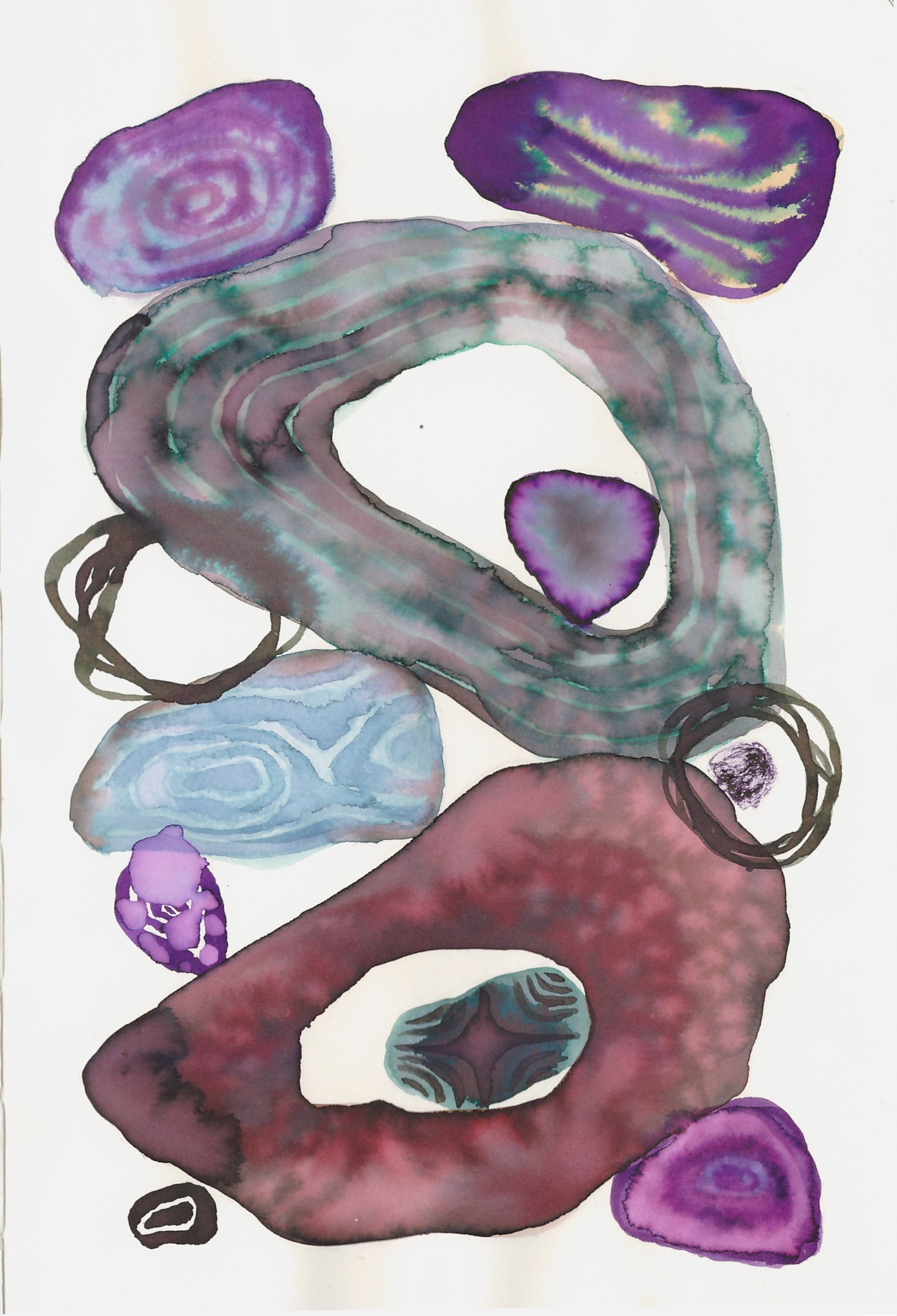 4 Variations of the Same Ink Painting - image 1 - student project