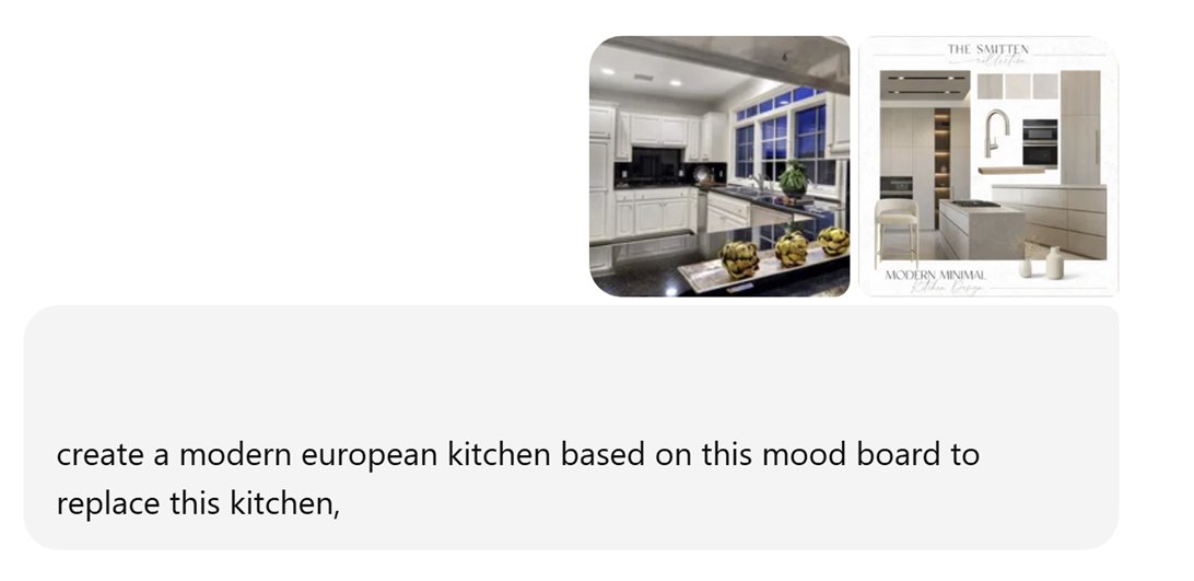 Designing a modern european kitchen - image 3 - student project