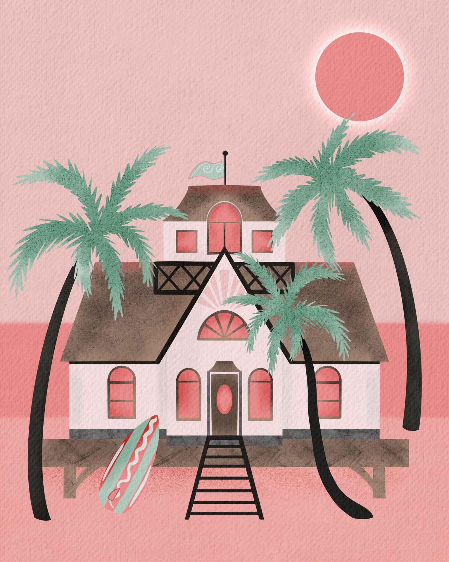 Beach house - image 1 - student project