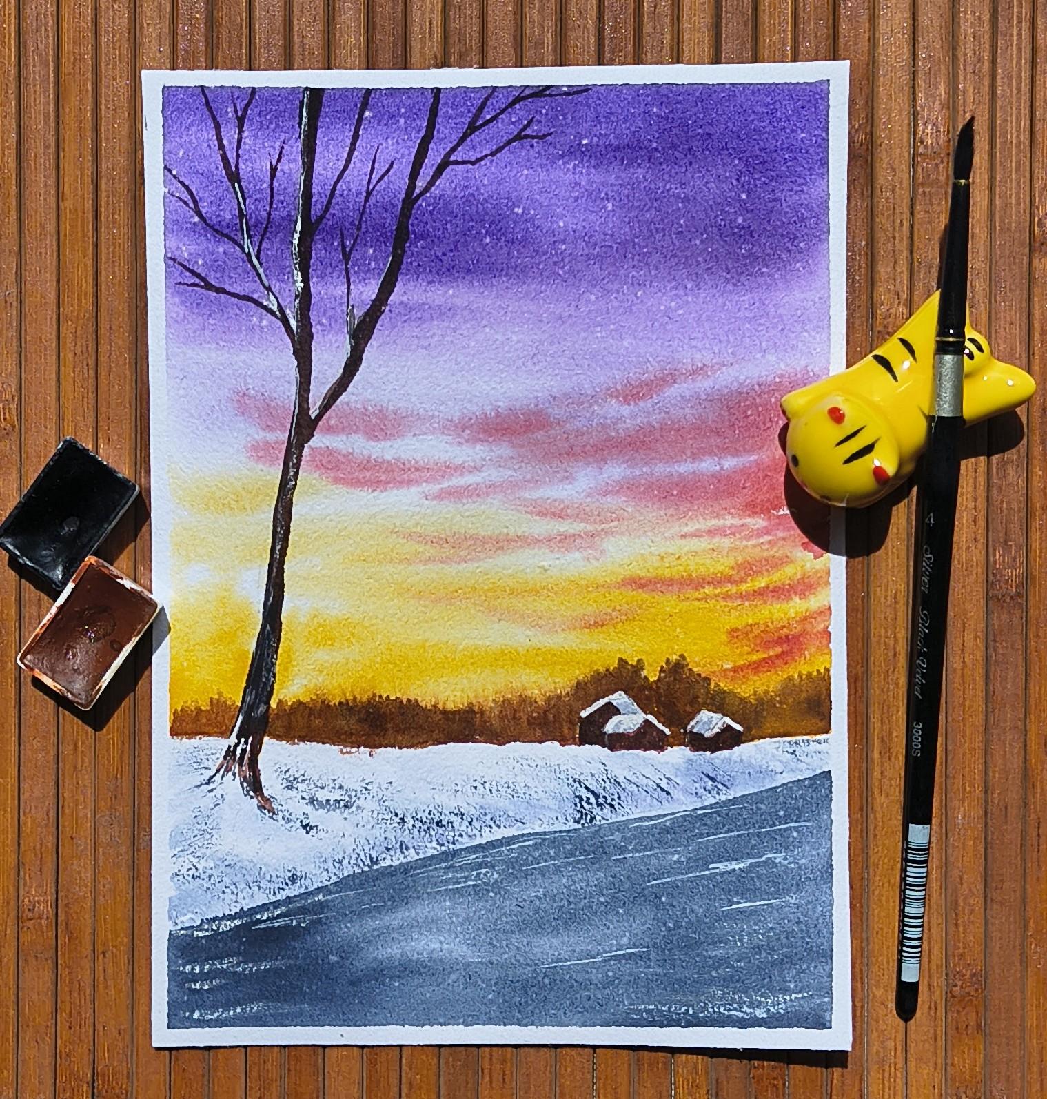 Dreamy Winter Landscapes with Z - image 1 - student project