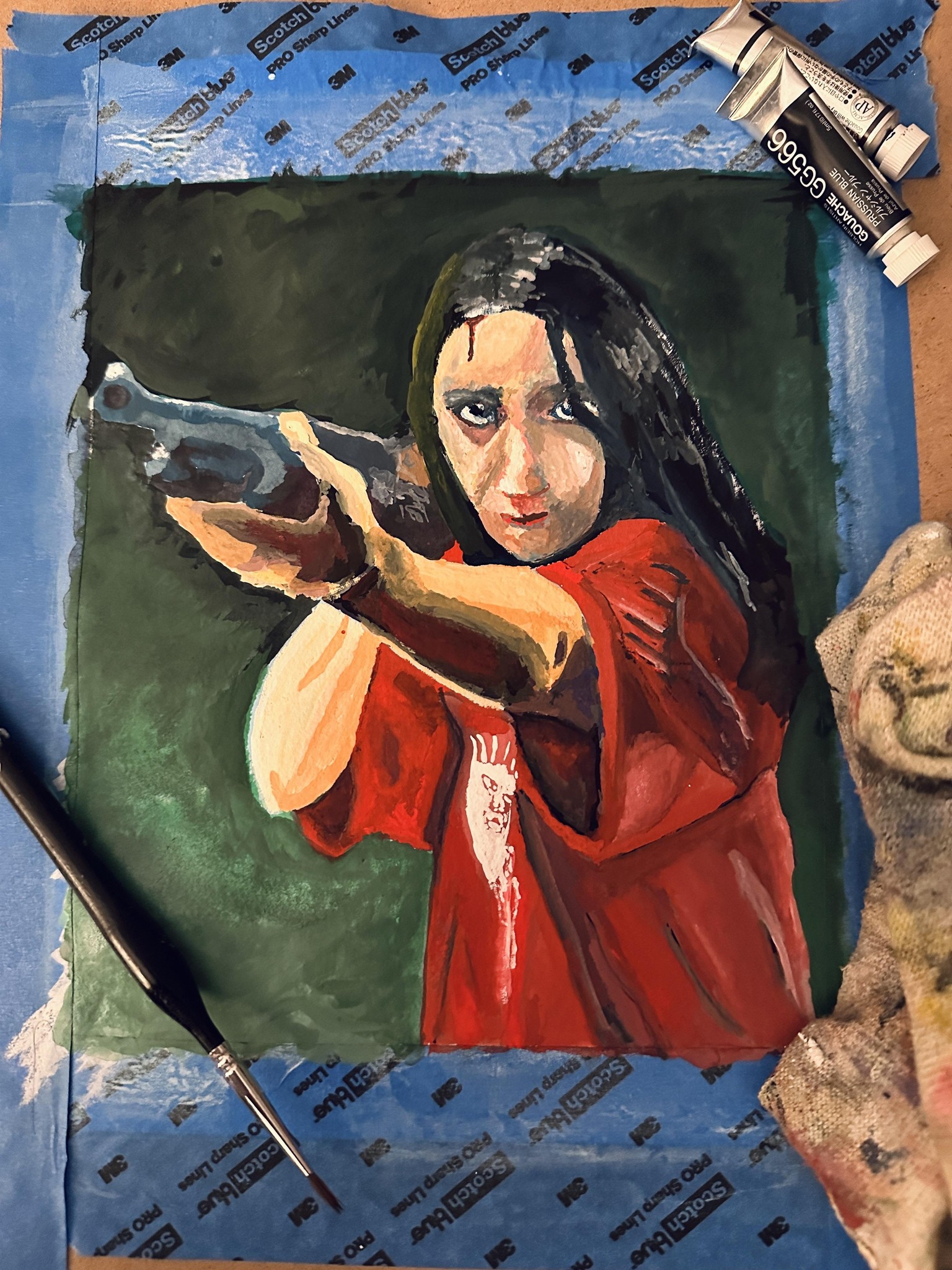 Widow’s Bay’s Favorite final girl! - image 1 - student project