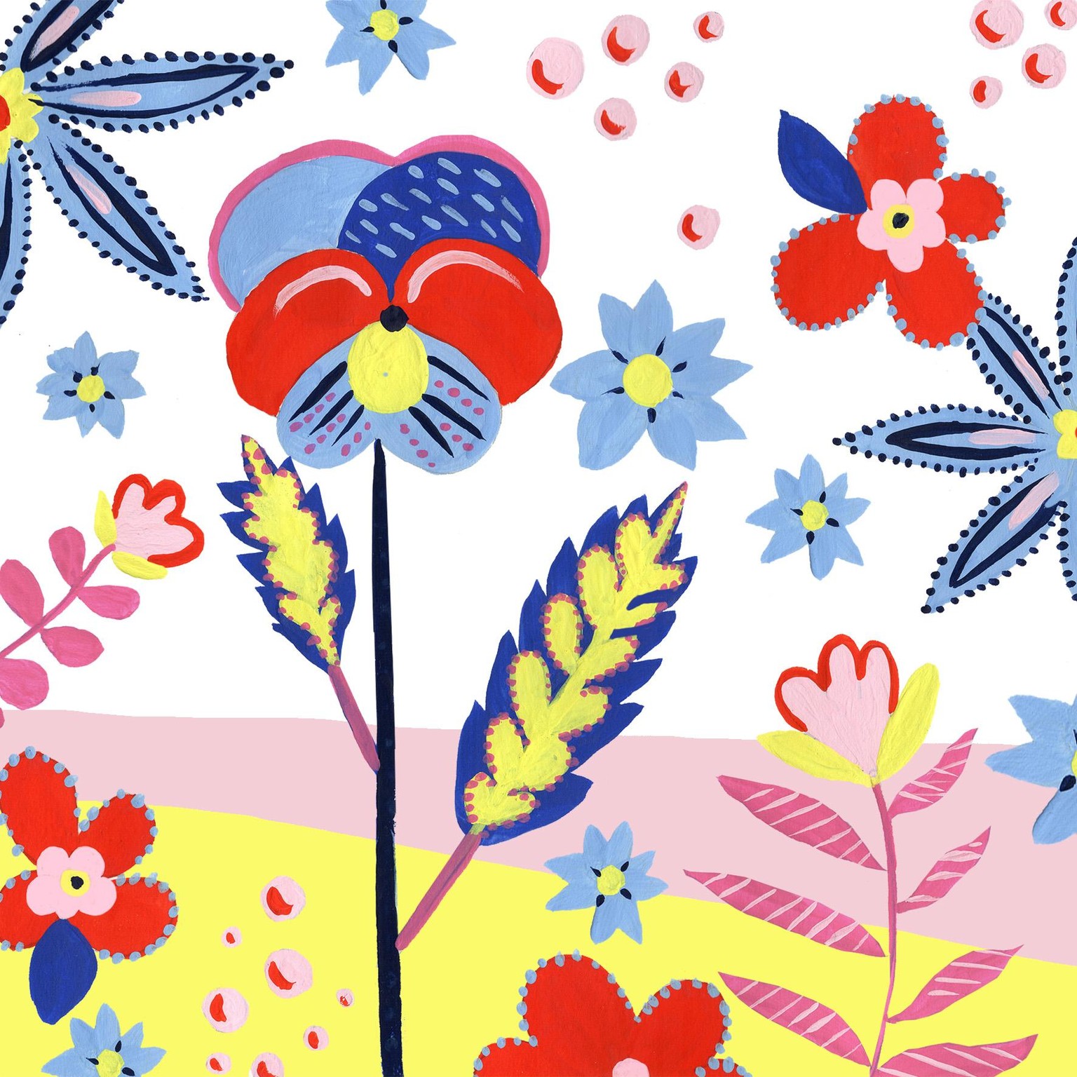 Floral greeting cards - image 2 - student project