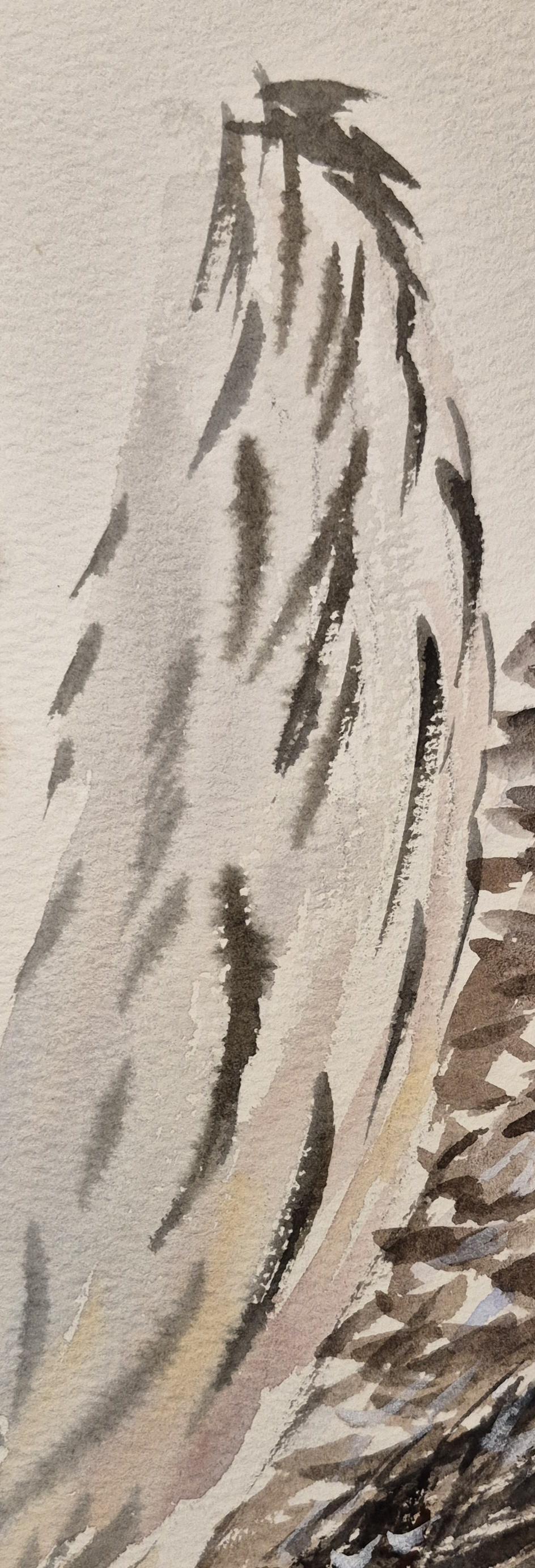 7 Days of Owls Sketchbook Challenge: Ink, Watercolor & Procreate Techniques to Level Up Your Art - image 5 - student project
