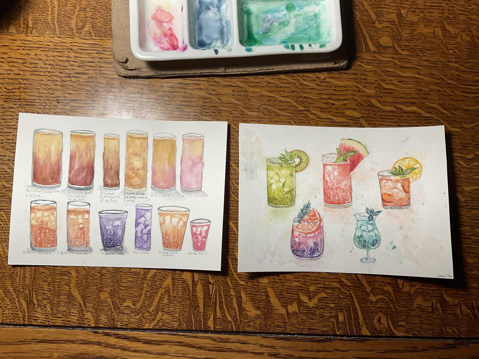 Fruity drinks - thank you Nia!  I love your classes! - image 1 - student project