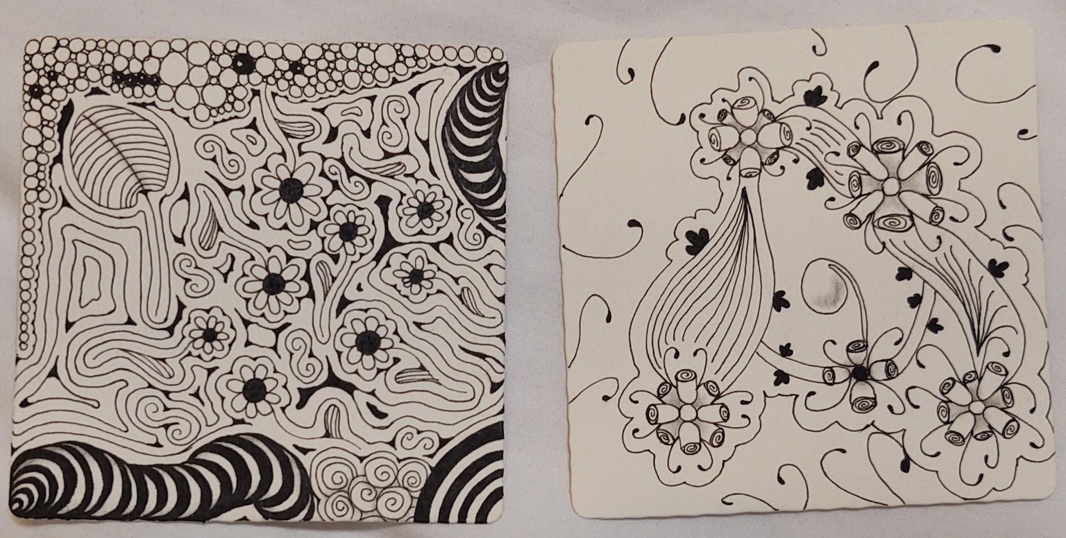 ZenDoodle and Zentangle Art - image 15 - student project