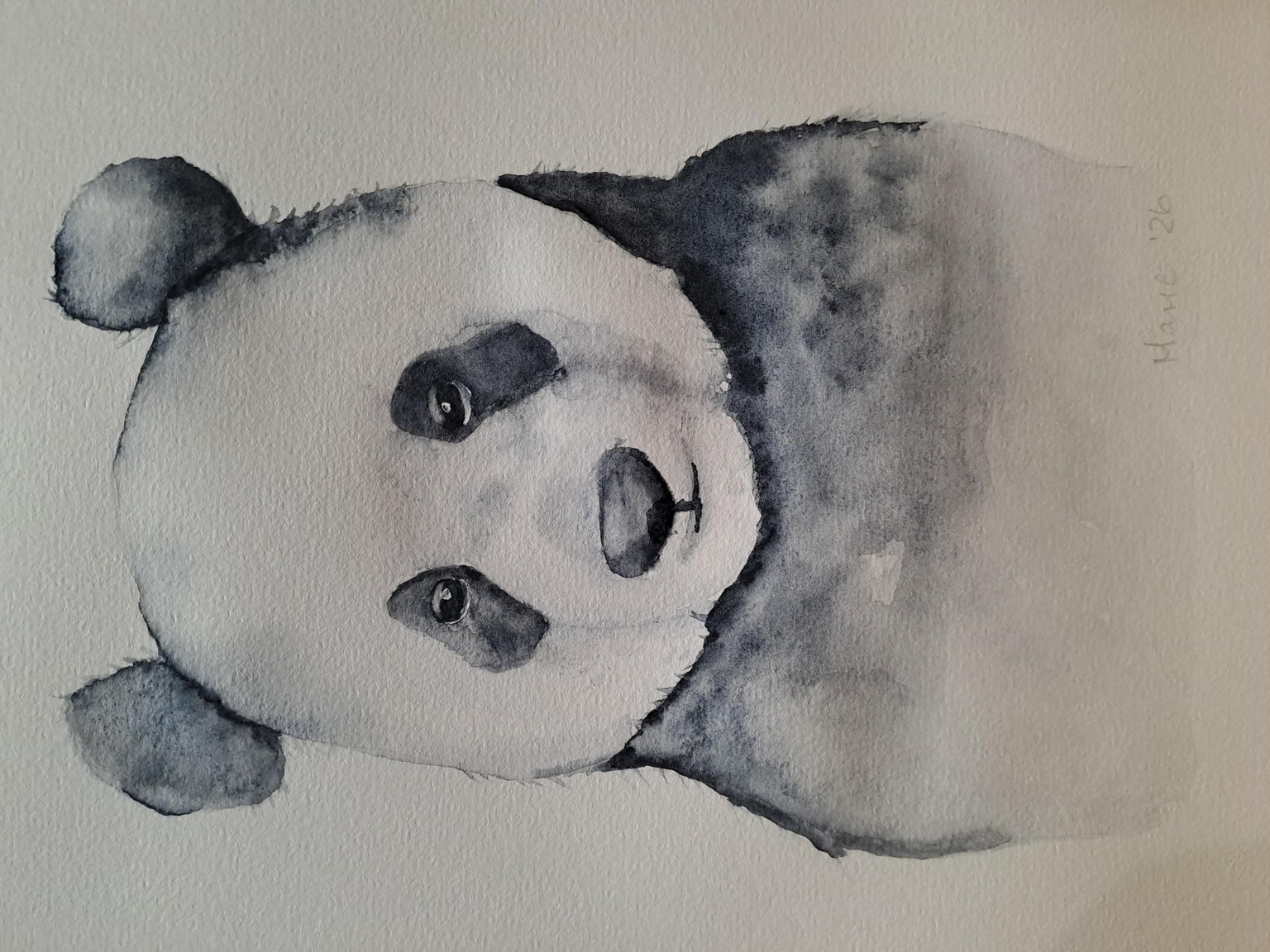 Panda Painting - image 1 - student project